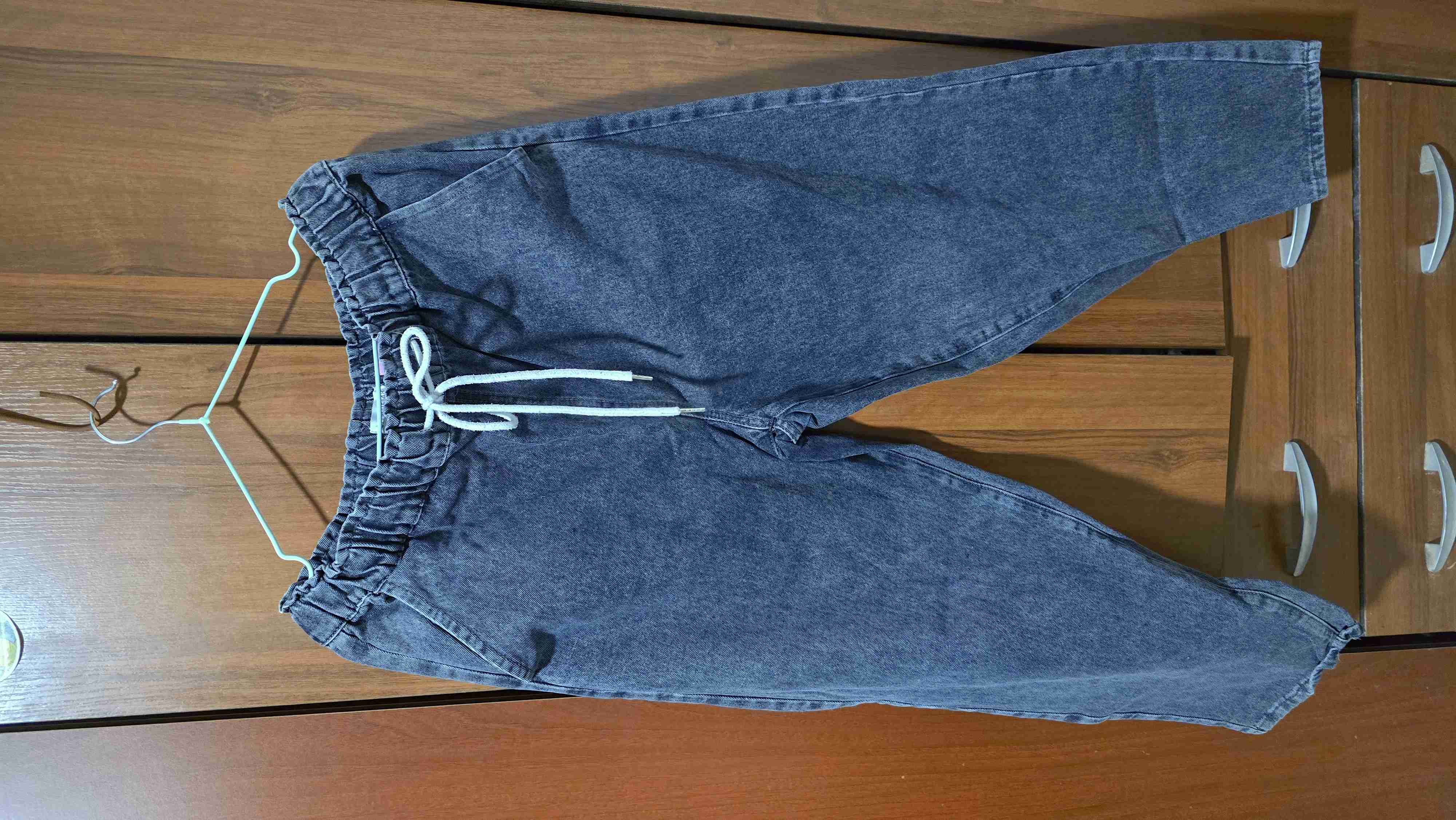 Pantalones jogger de mezclilla - miniatura 1