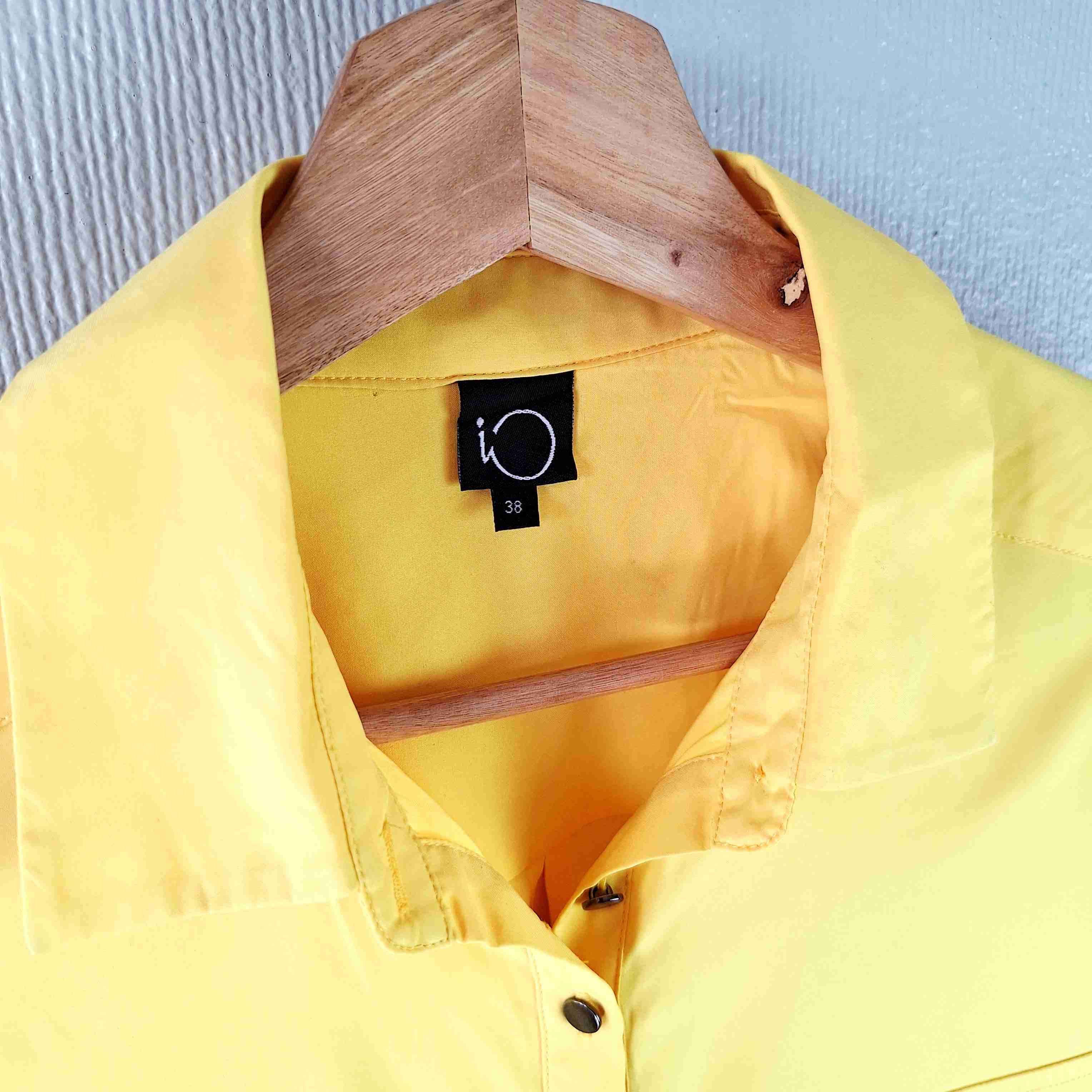 Camisa iO amarilla de manga larga - 2