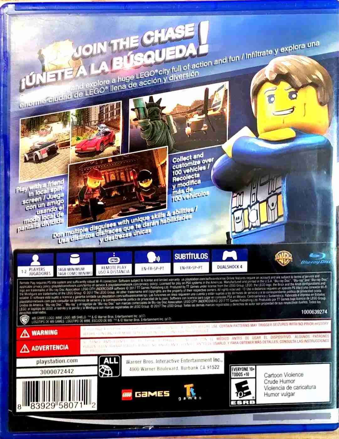 Juego PS4 Lego City Undercover Ed. Estándar Físico - miniatura 3
