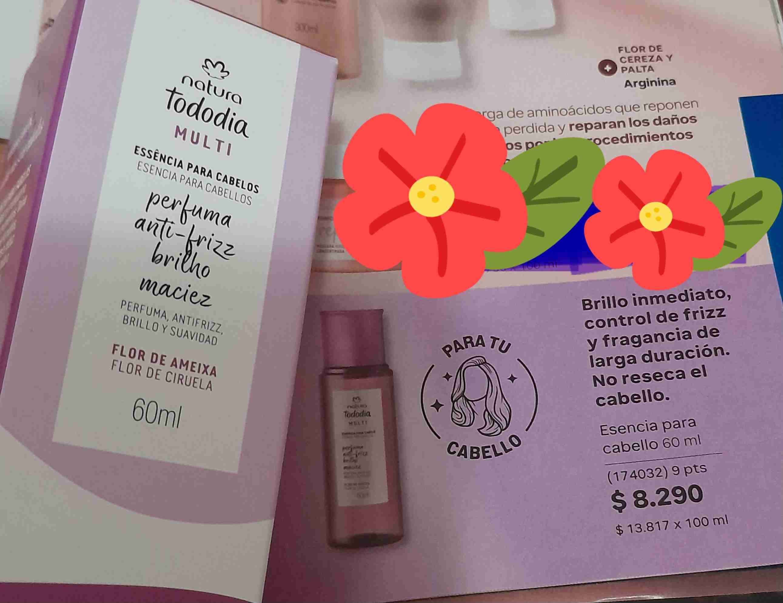 Esencia para cabello Natura Tododia