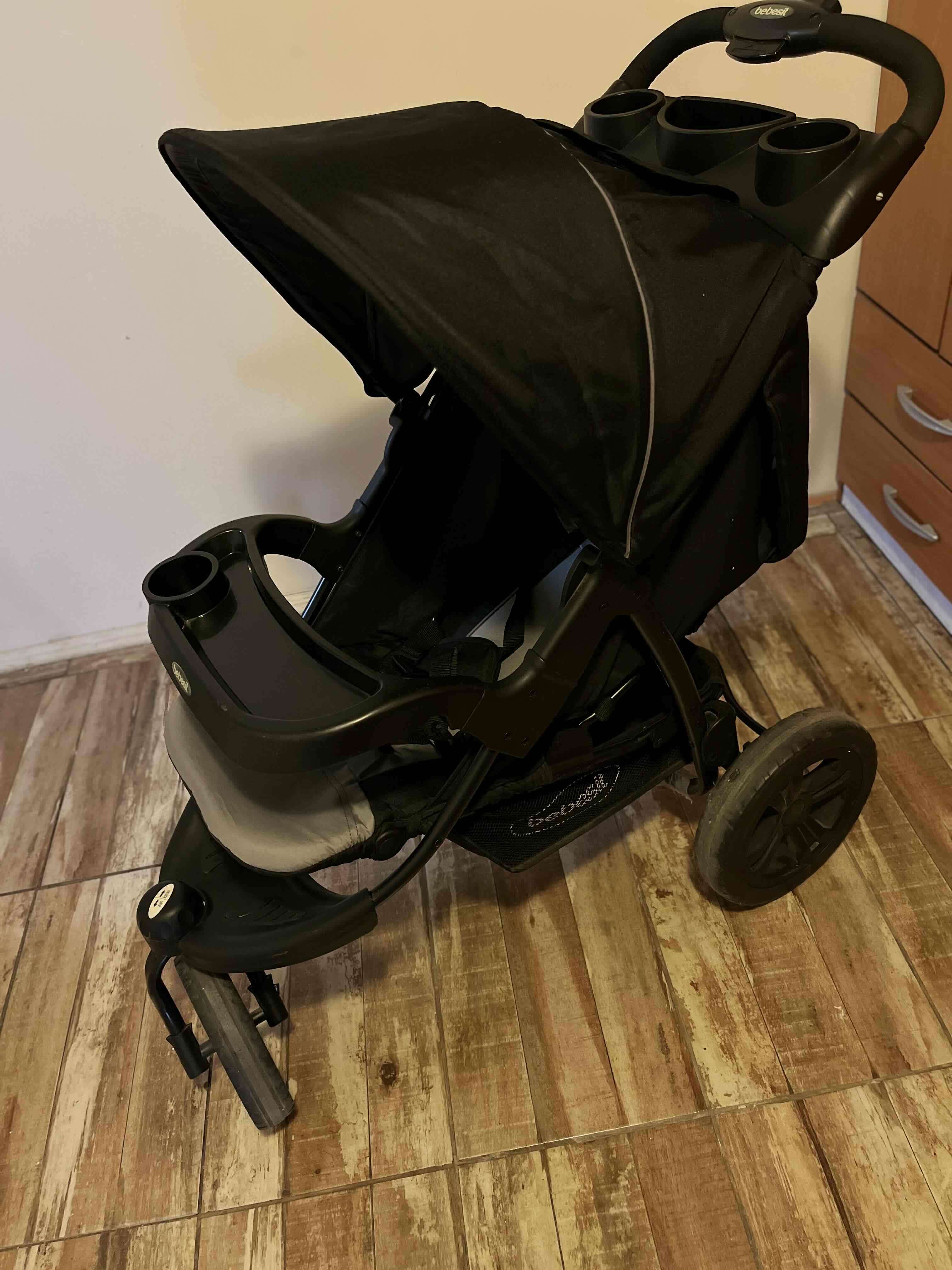 Coche de bebé negro bebesit - 1