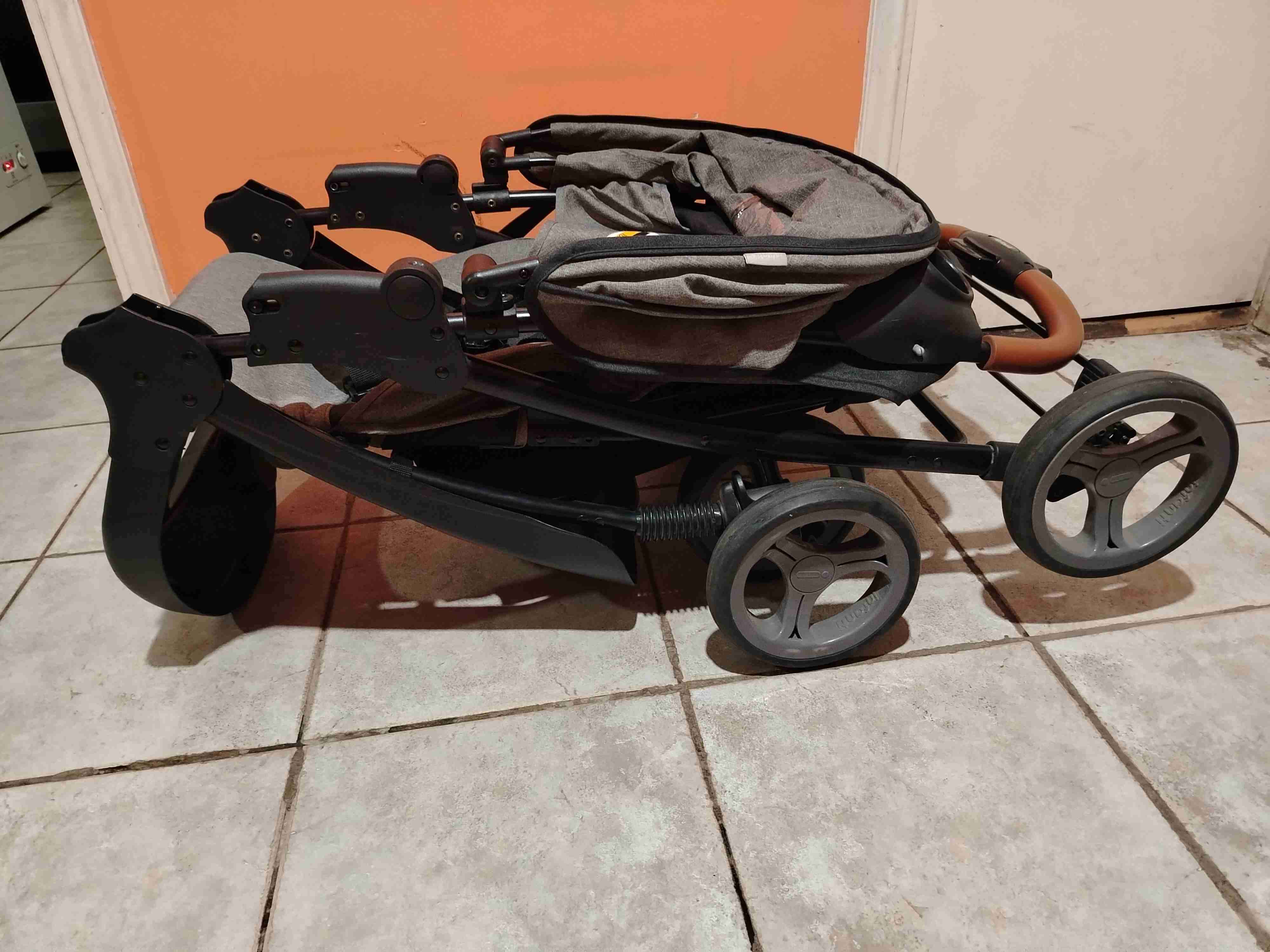 Coche y silla de auto gris infanti - 4