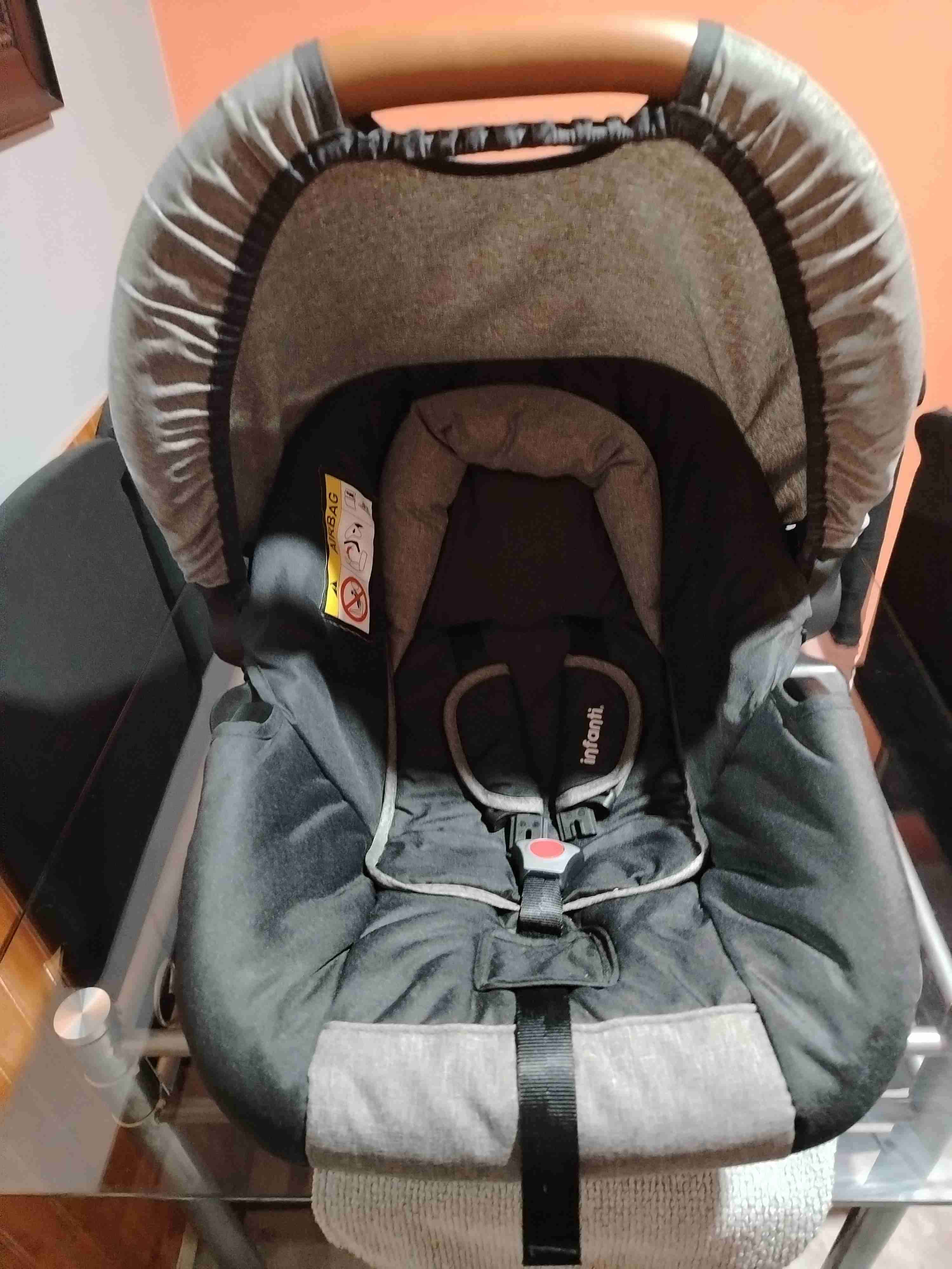 Coche y silla de auto gris infanti - 6