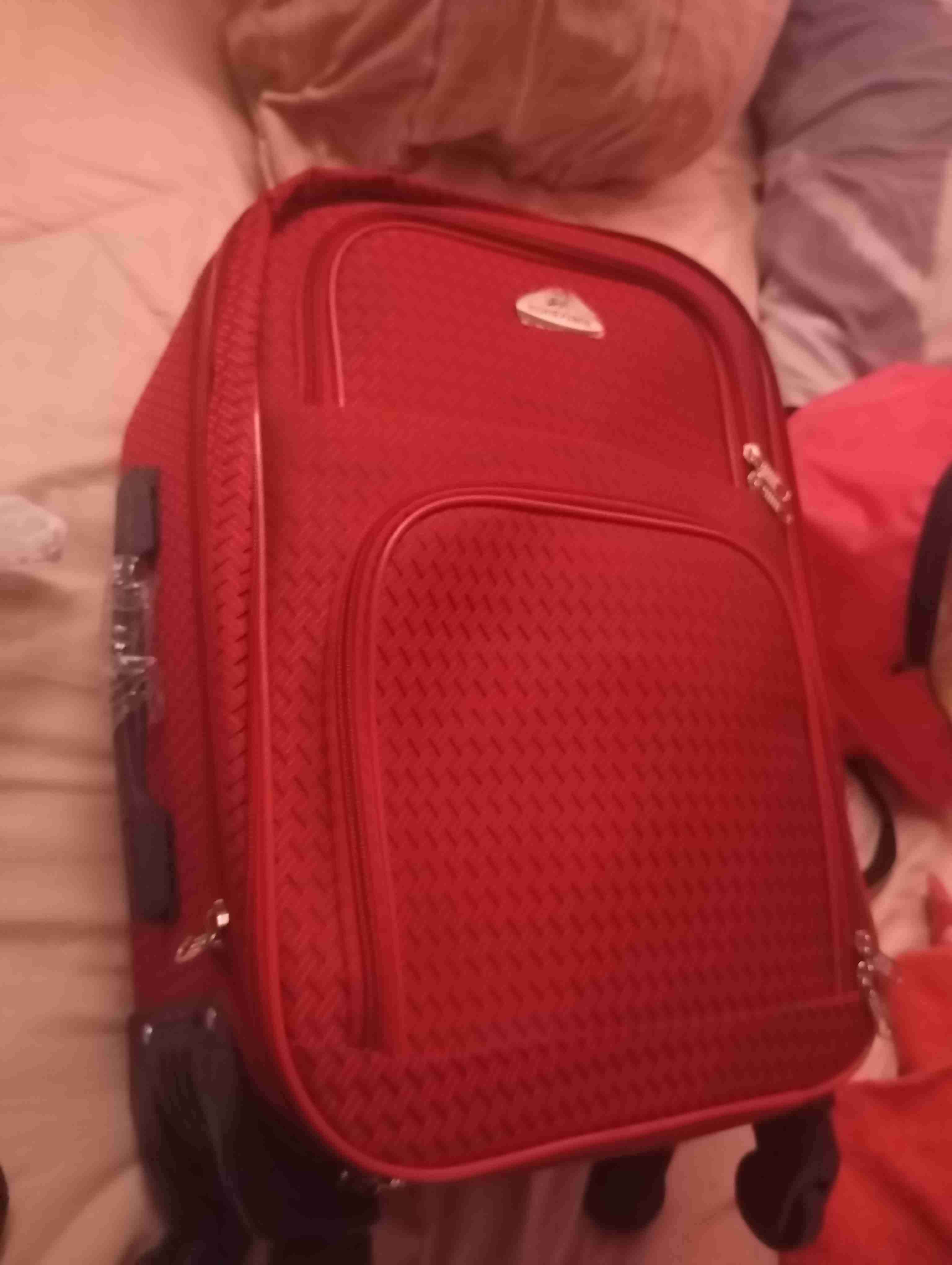 Maleta roja 10 kilos nueva - 3