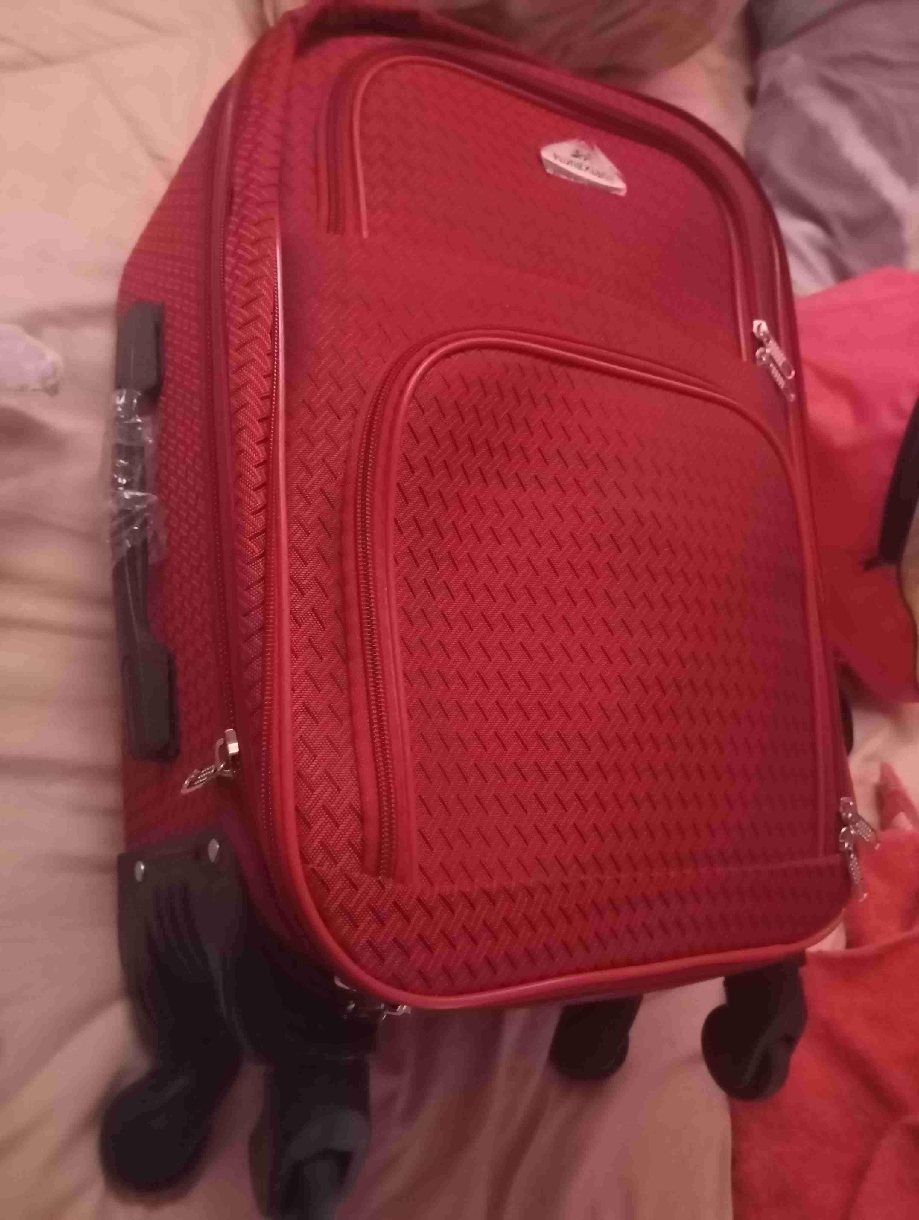 Maleta roja 10 kilos nueva - 4