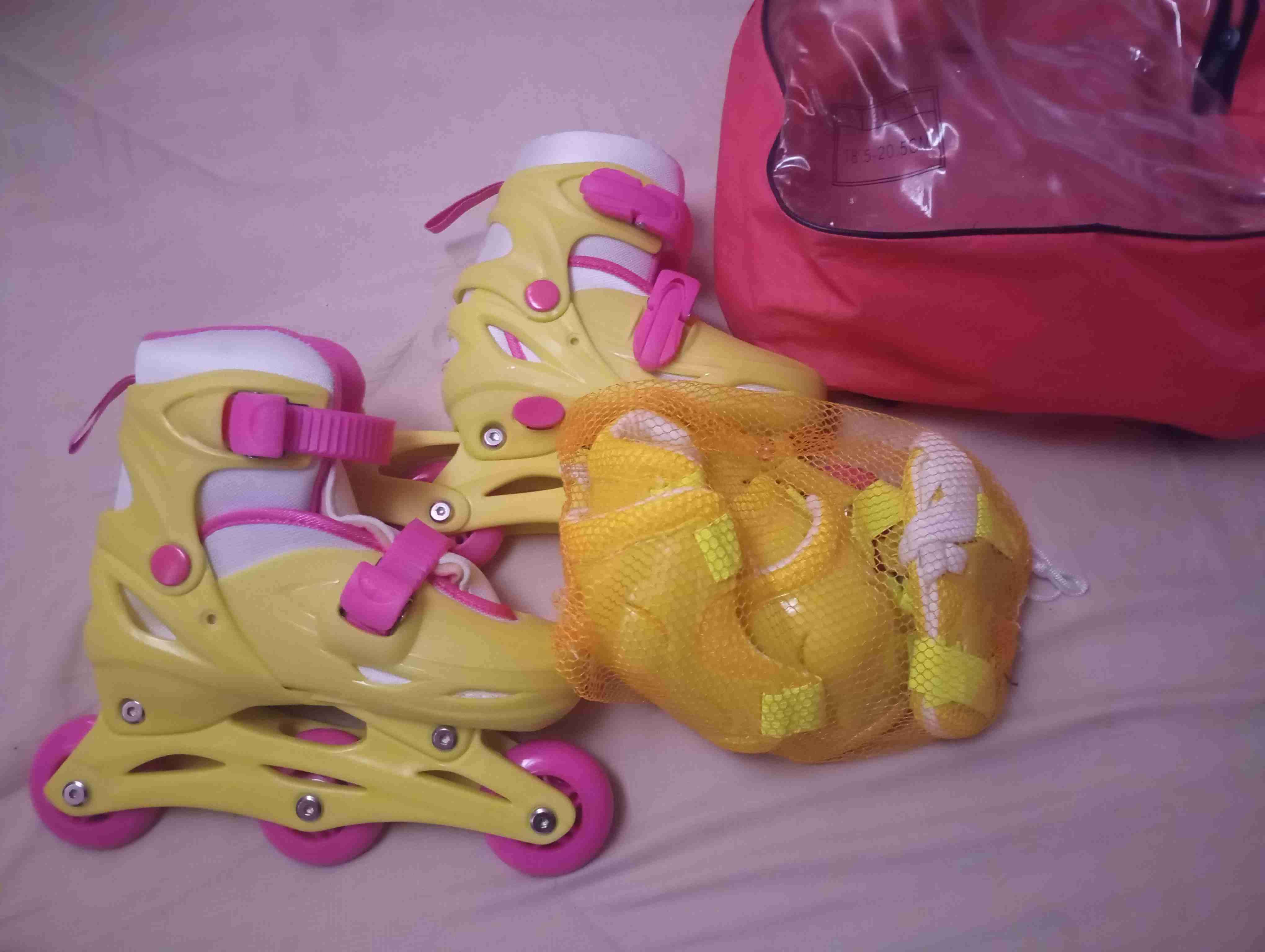 Patines amarillos y rosas - miniatura 2
