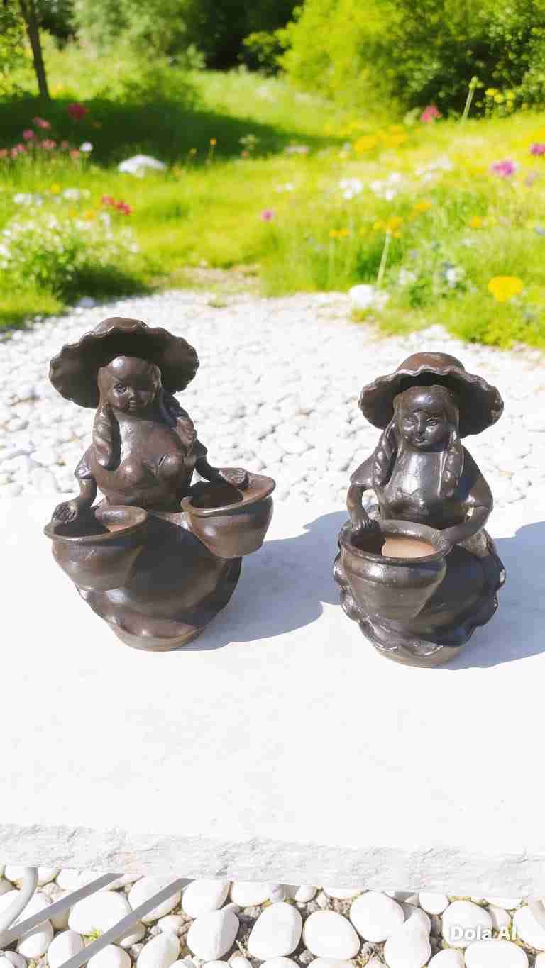 Estatuillas decorativas de figuras femeninas - miniatura 1