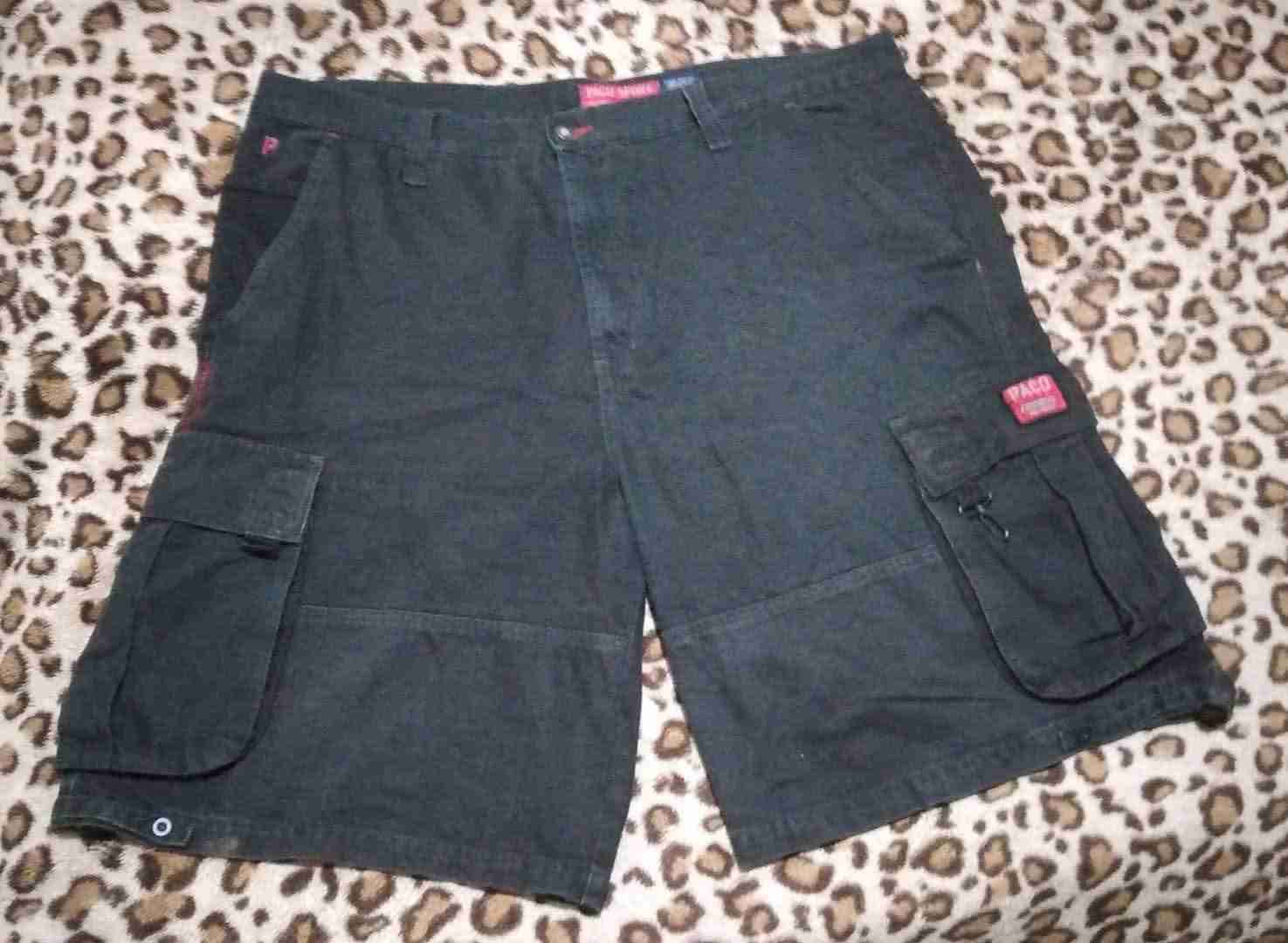 Shorts cargo Paco United negros - miniatura 1