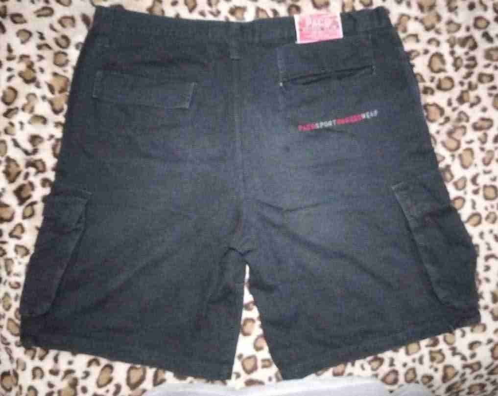 Shorts cargo Paco United negros - miniatura 2