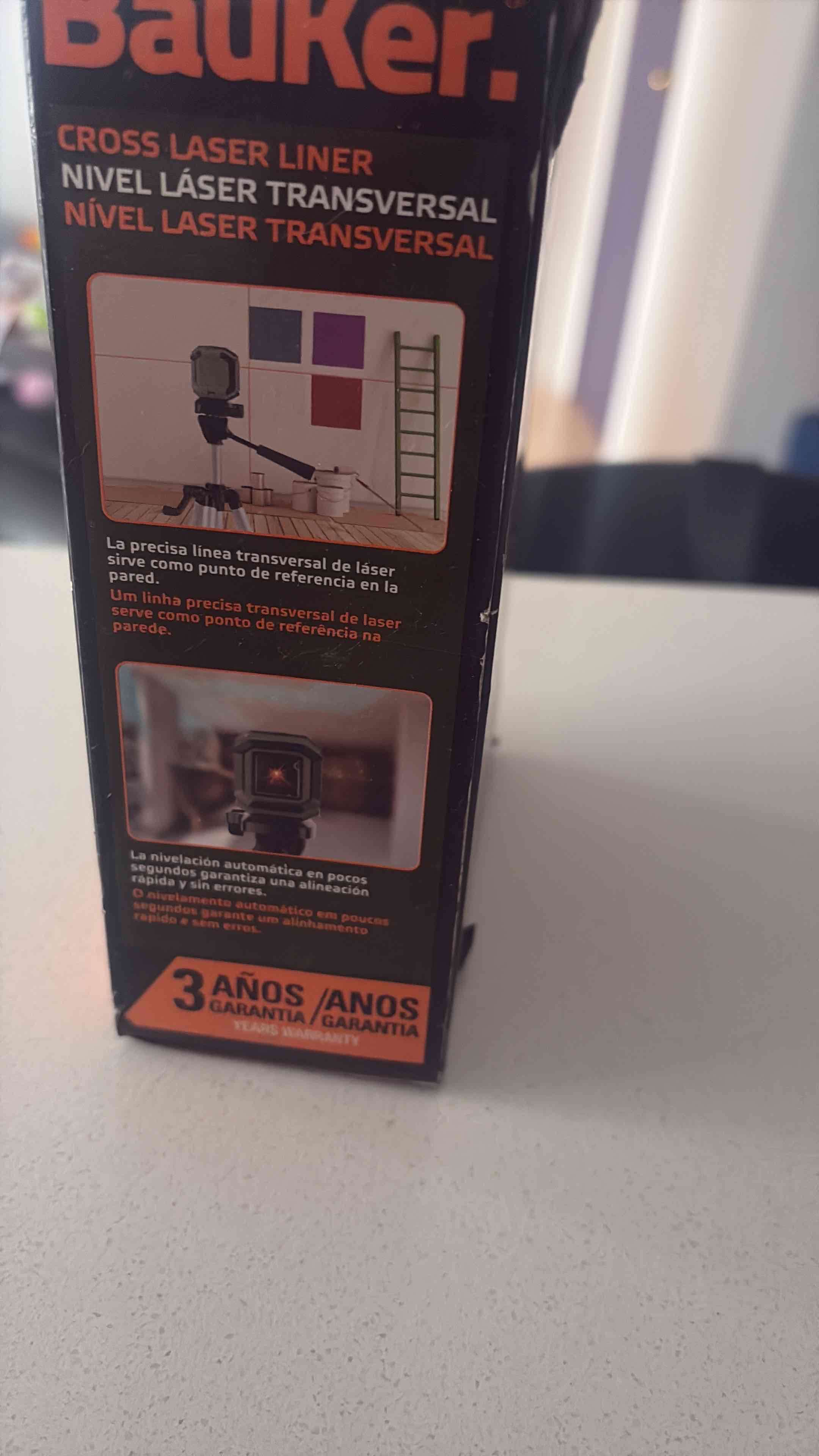 Nivel láser transversal Bauker - 2