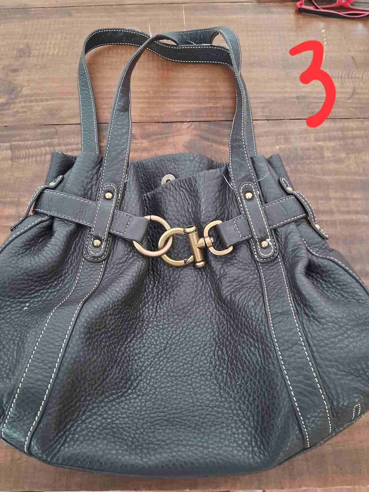 Bolso de cafe con hebilla Talbot