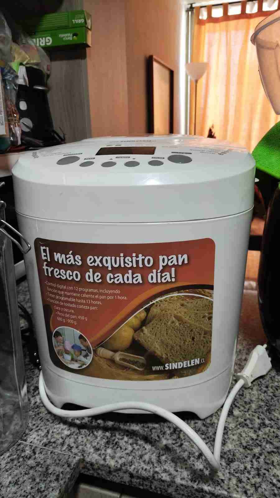 Batidora de pedestal roja Recco freidora y panera - miniatura 3