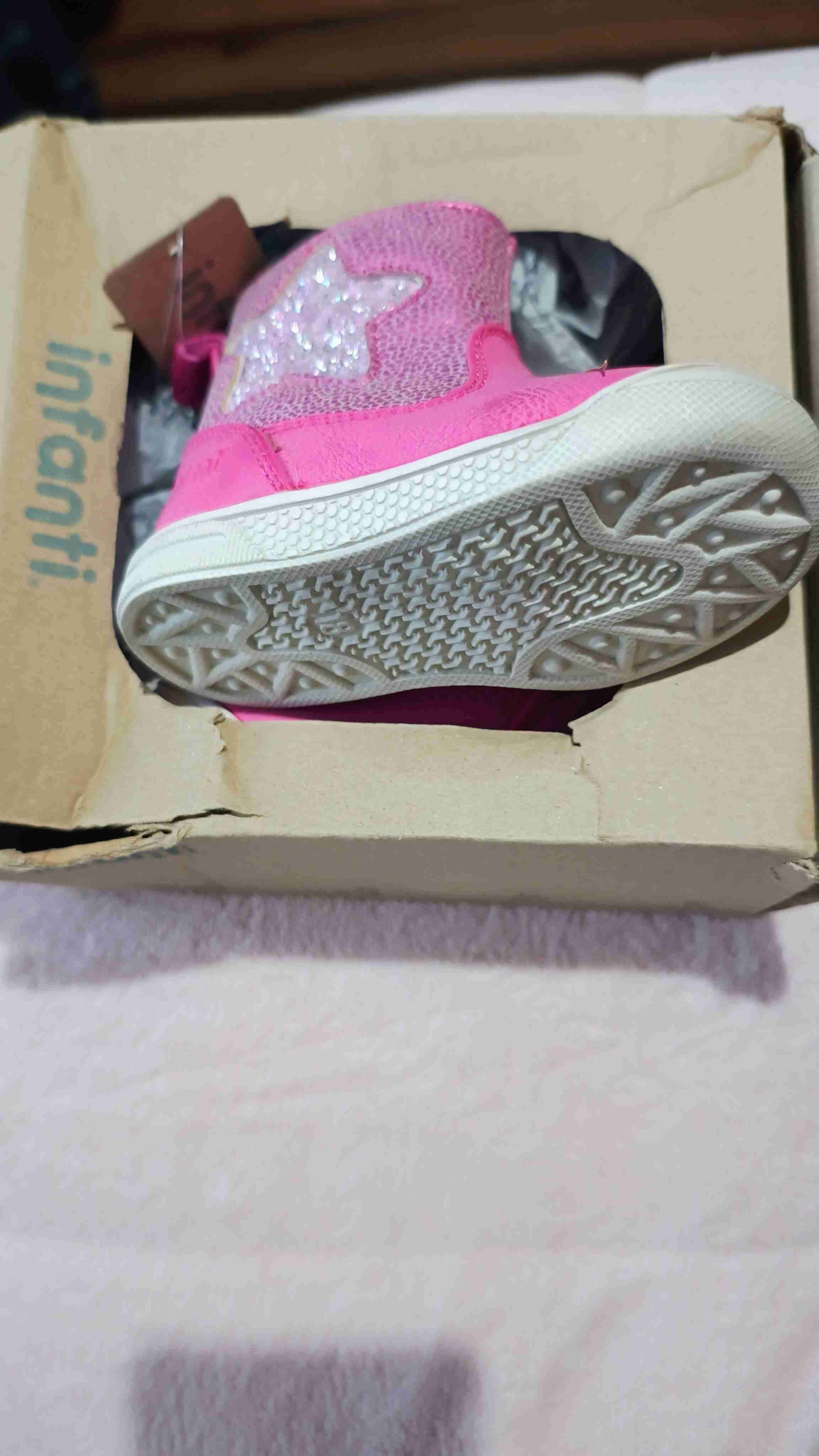 Botas infantiles rosas con estrella 18. - miniatura 2