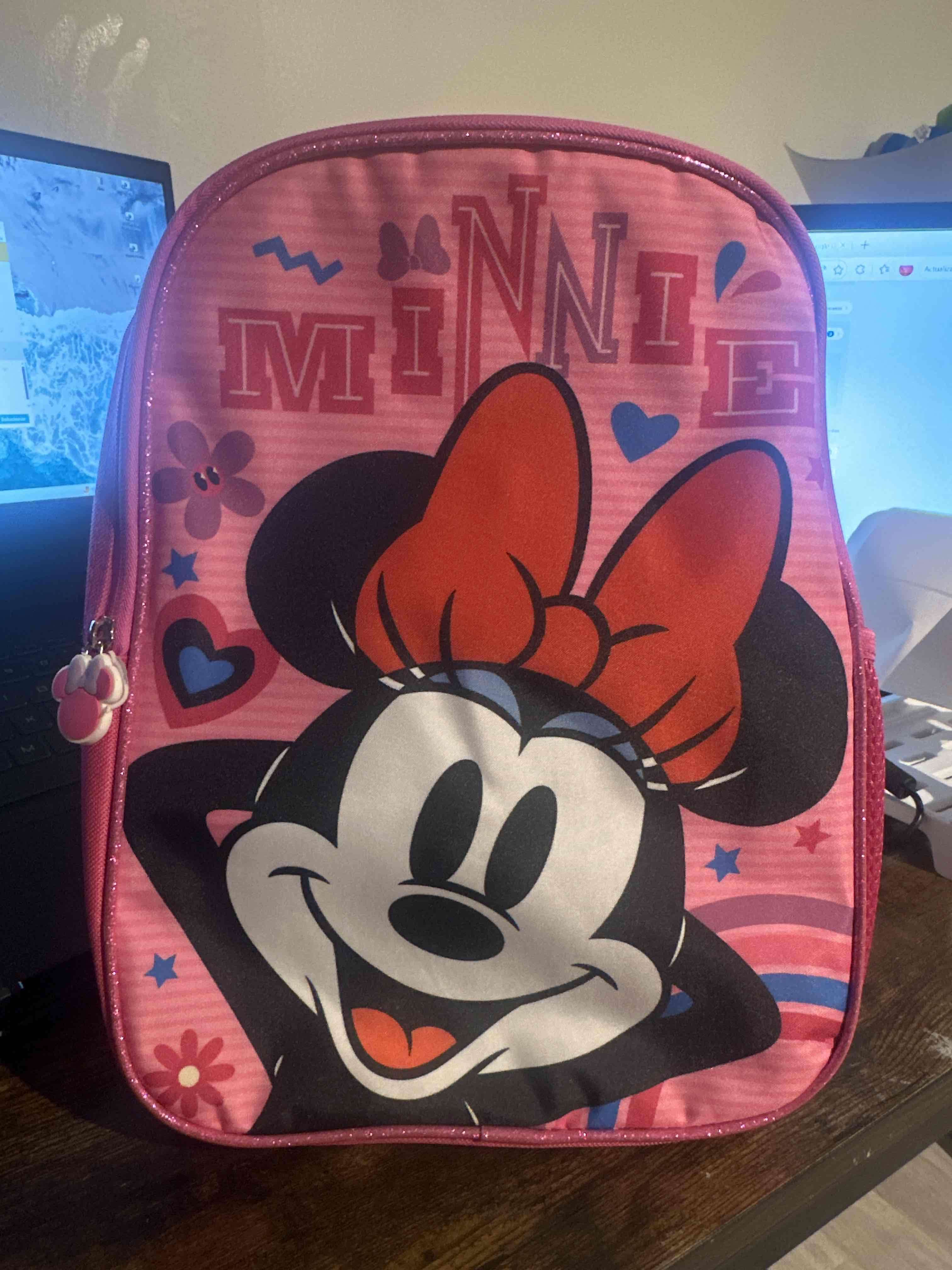 Mochila Minnie Mouse rosa - 1