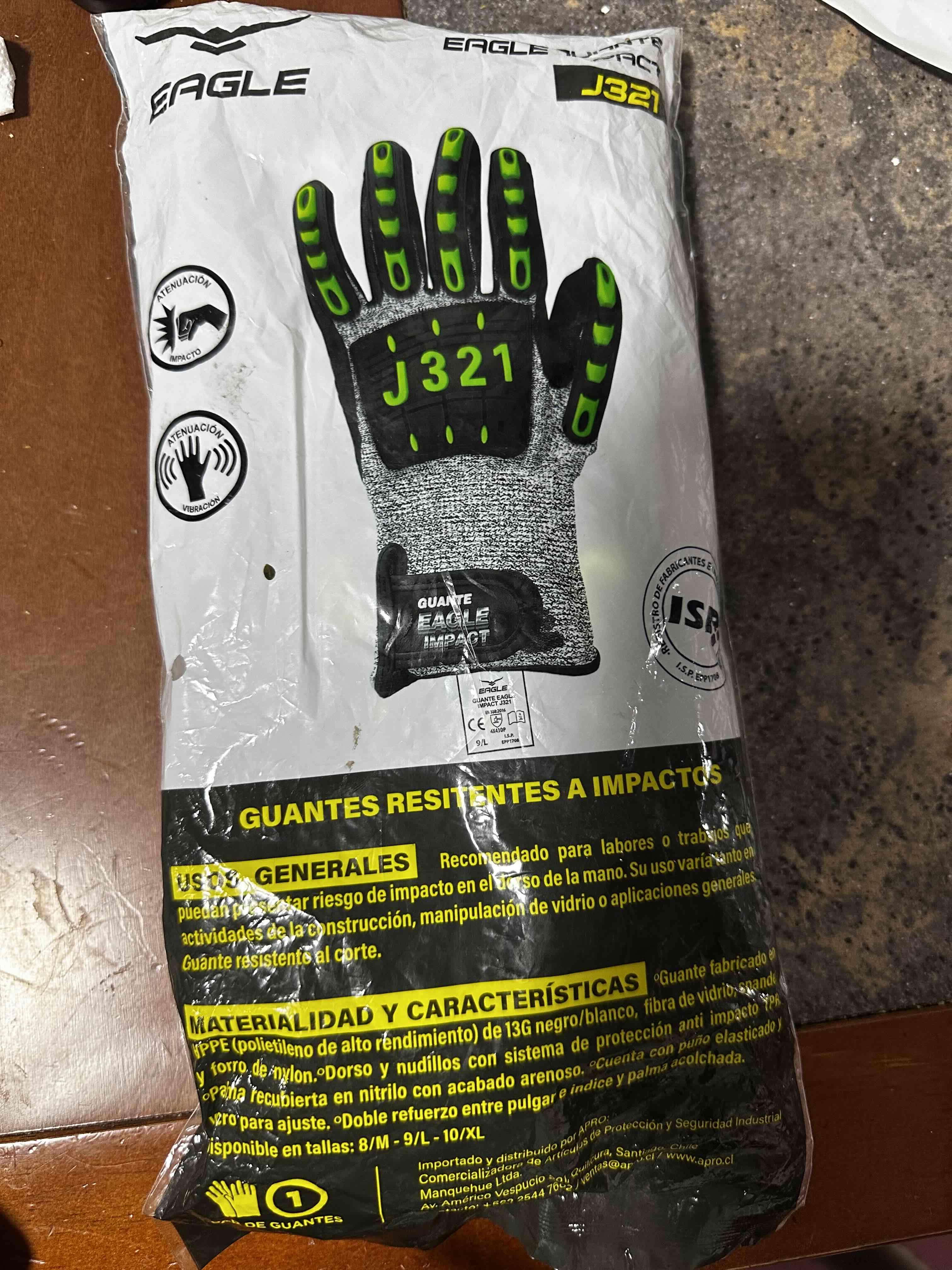 Guantes de alta seguridad Eagle Impact J321 - 1