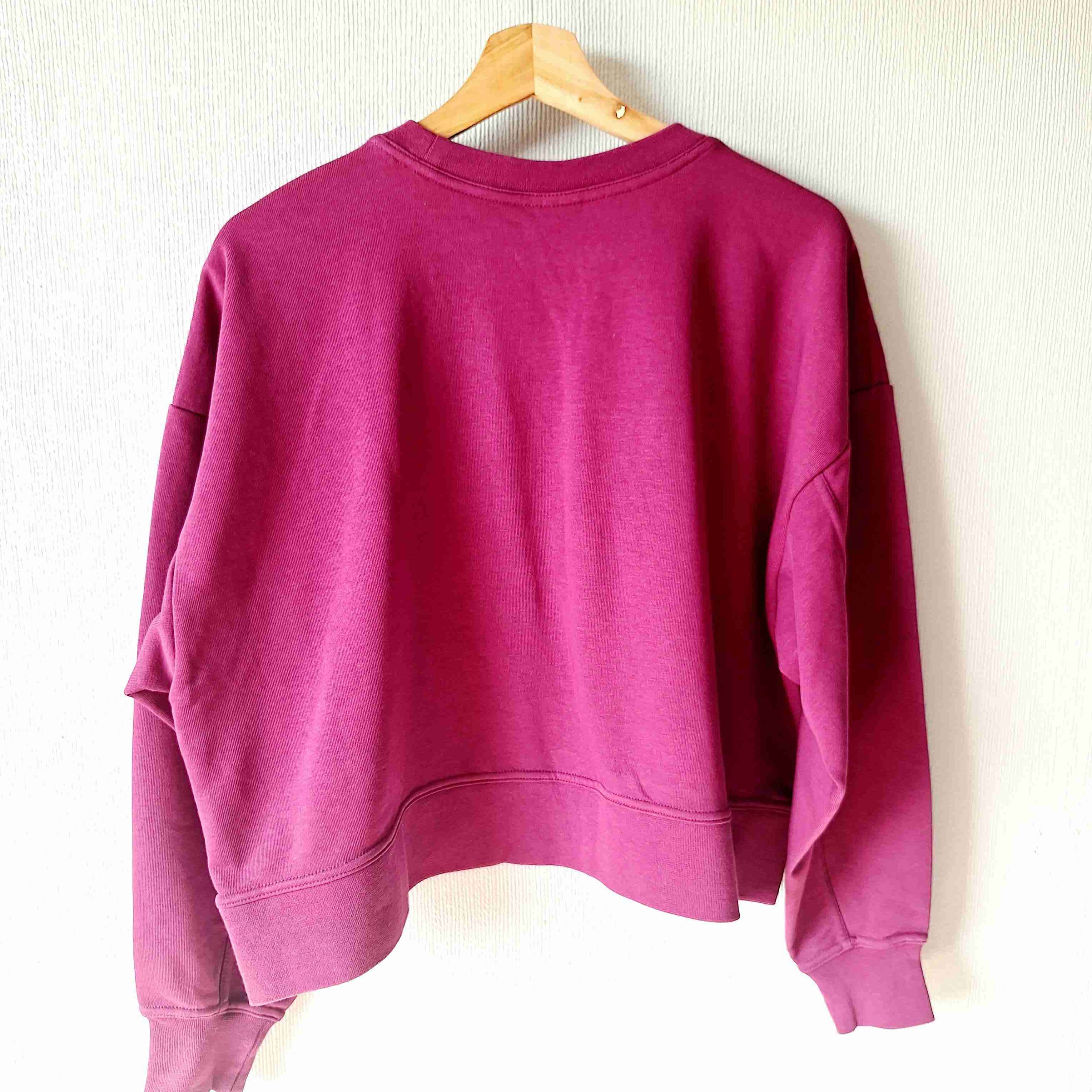 Polerón Nike original morado con logo - 3