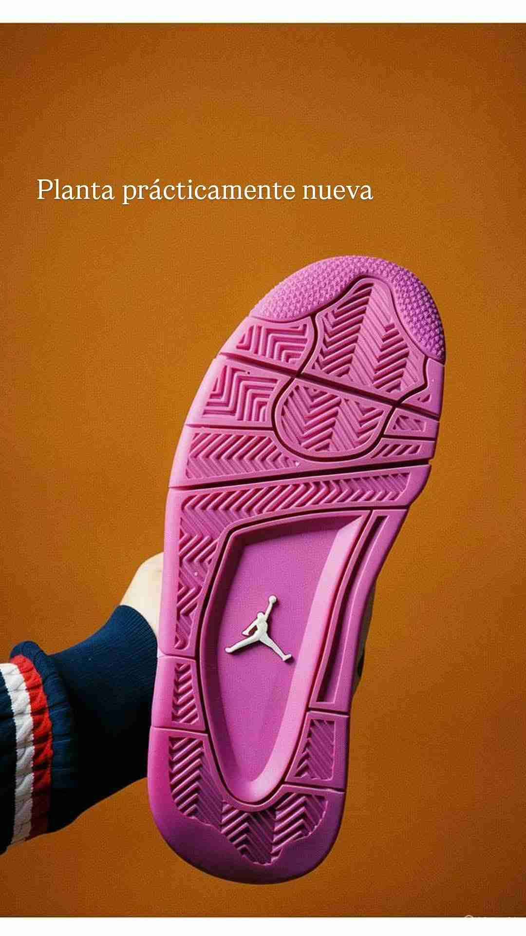 Zapatillas deportivas blancas y rosadas - 2