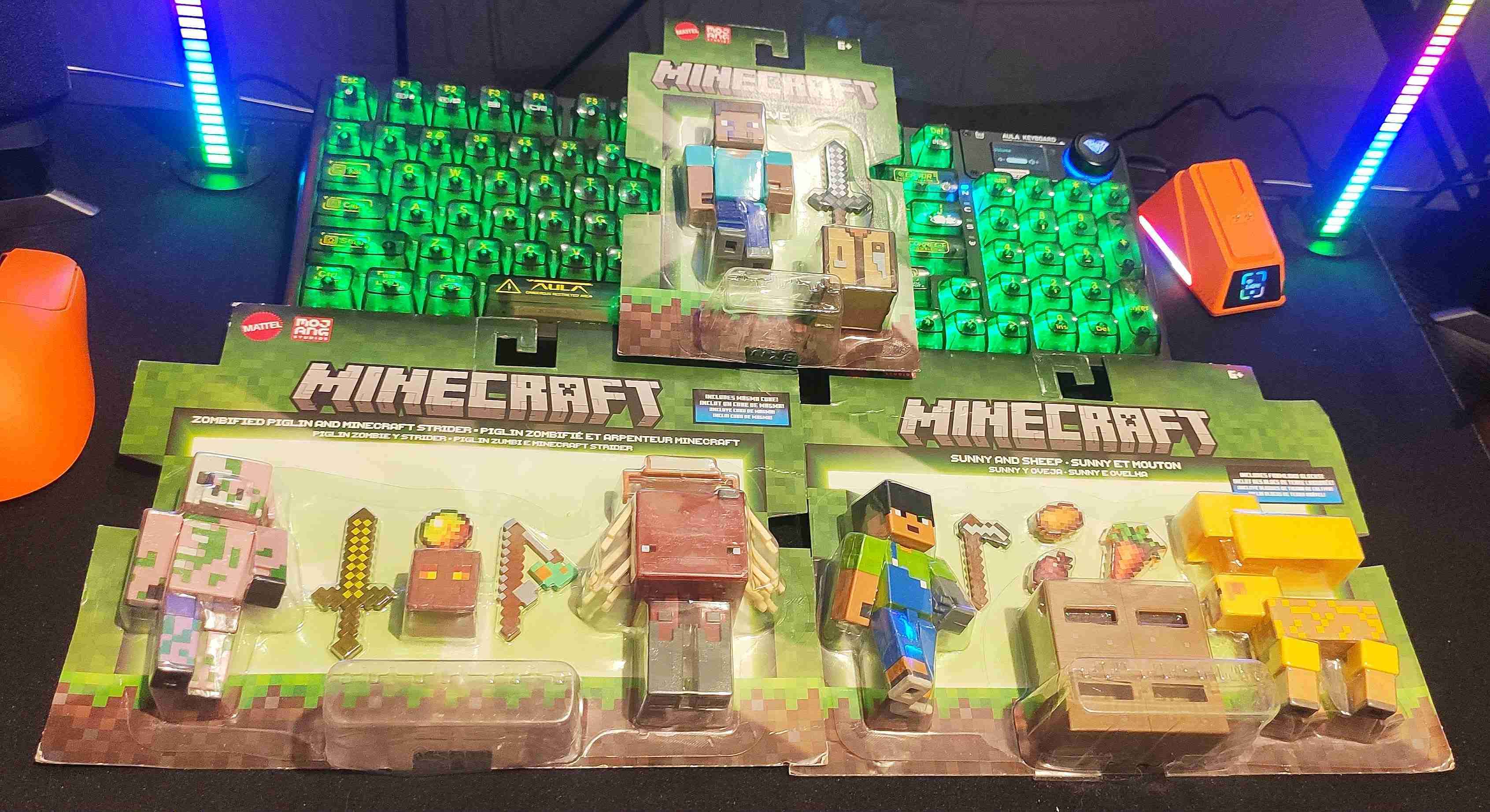 Lote Figuras de acción Minecraft