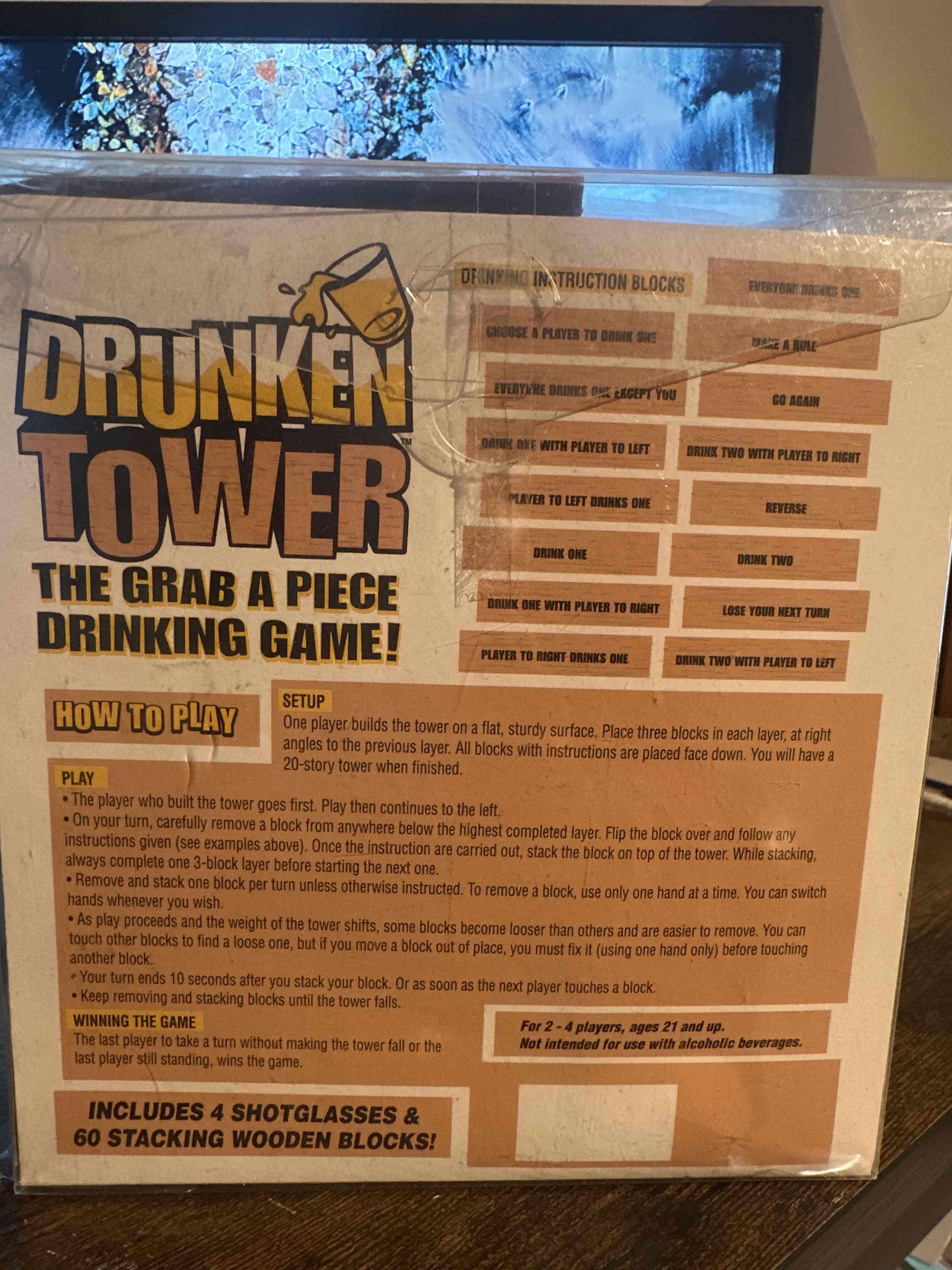 Juego de torre borracha - 2