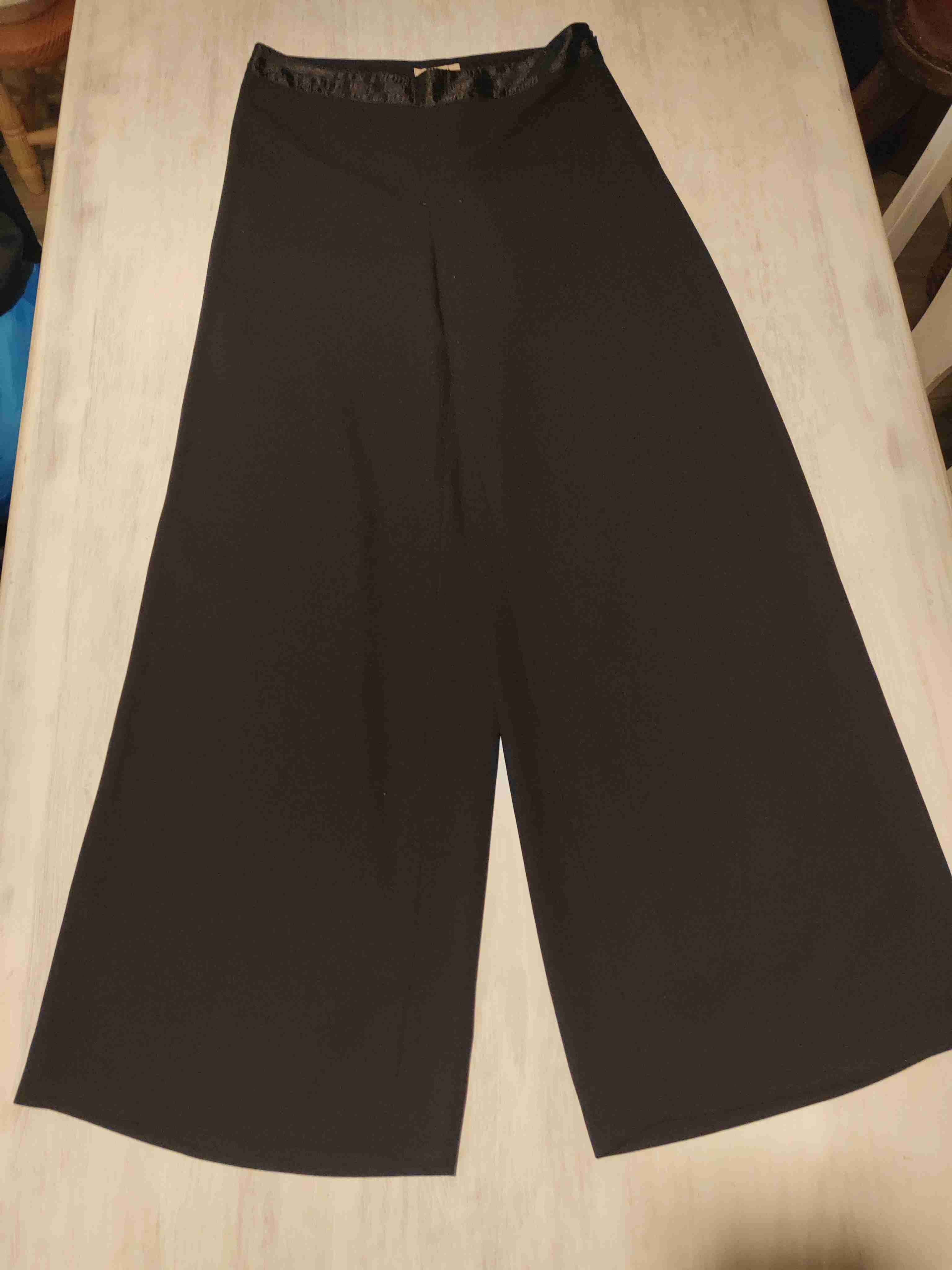 Pantalones culotte negros - miniatura 1