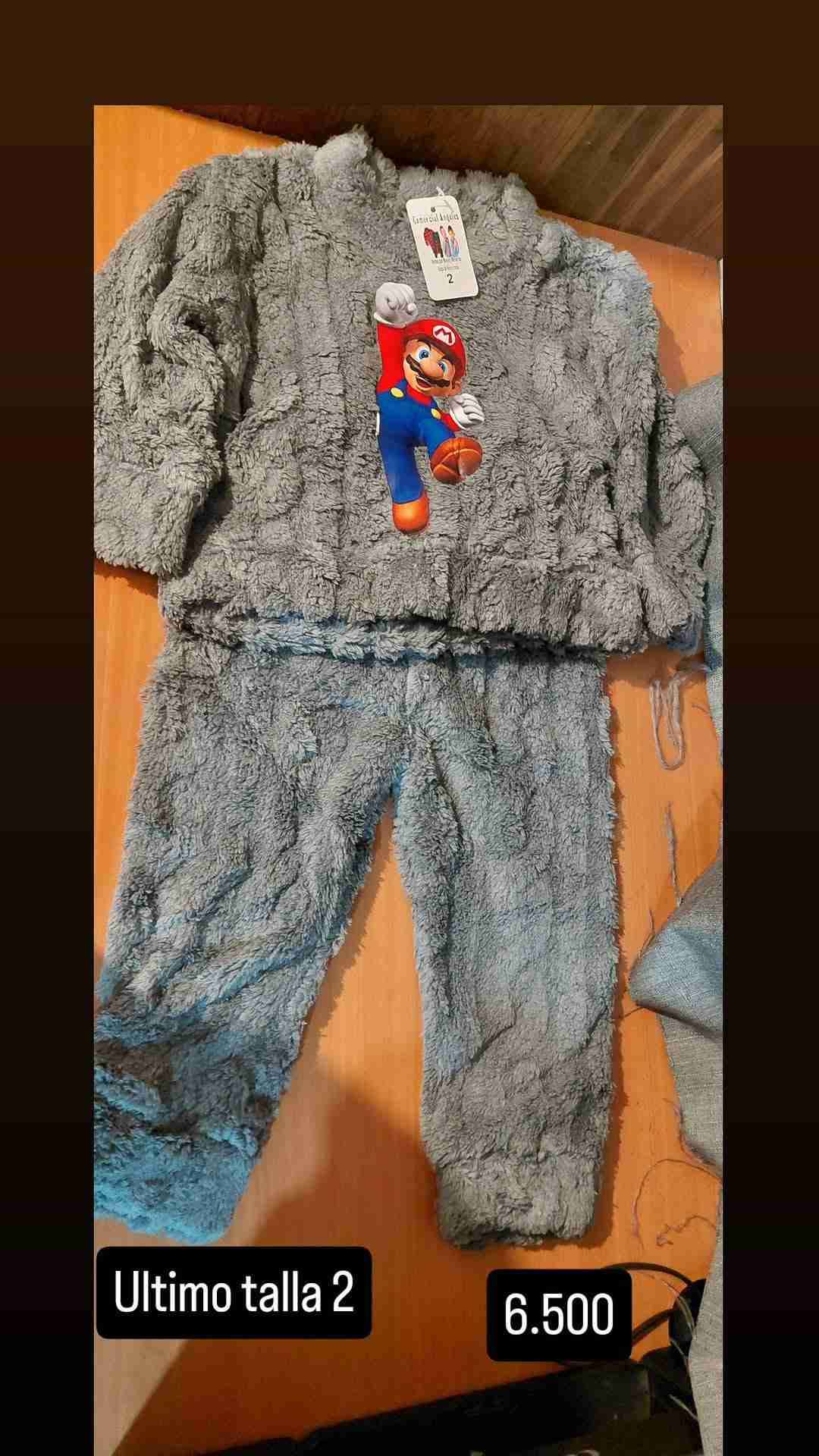 Conjunto polar infantil gris - 1