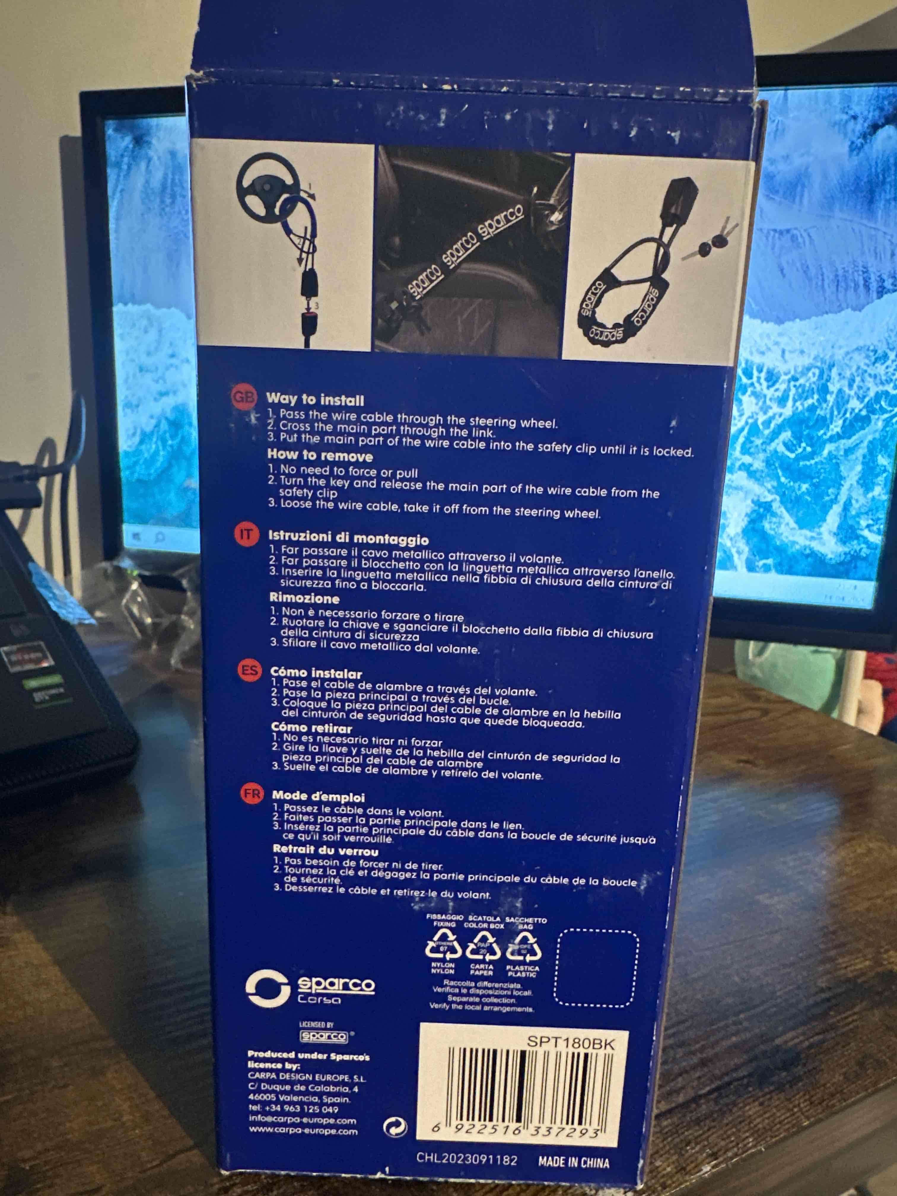 Traba de volante Sparco Corsa - 2