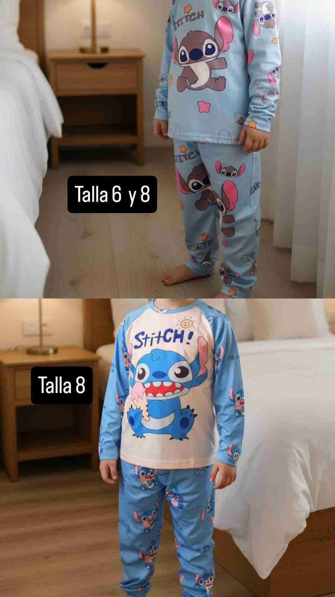 Pijamas infantiles Stitch