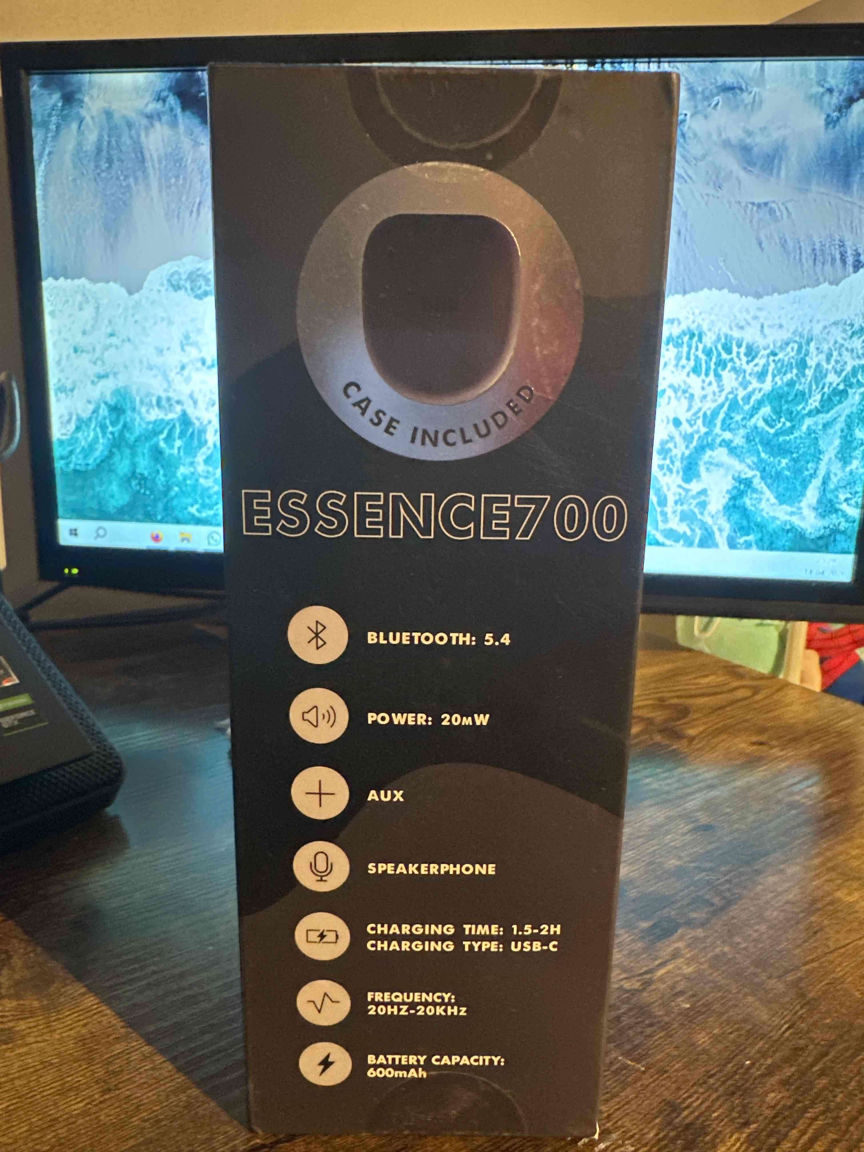 Auriculares Blik Essence700 nuevo color negro - miniatura 2