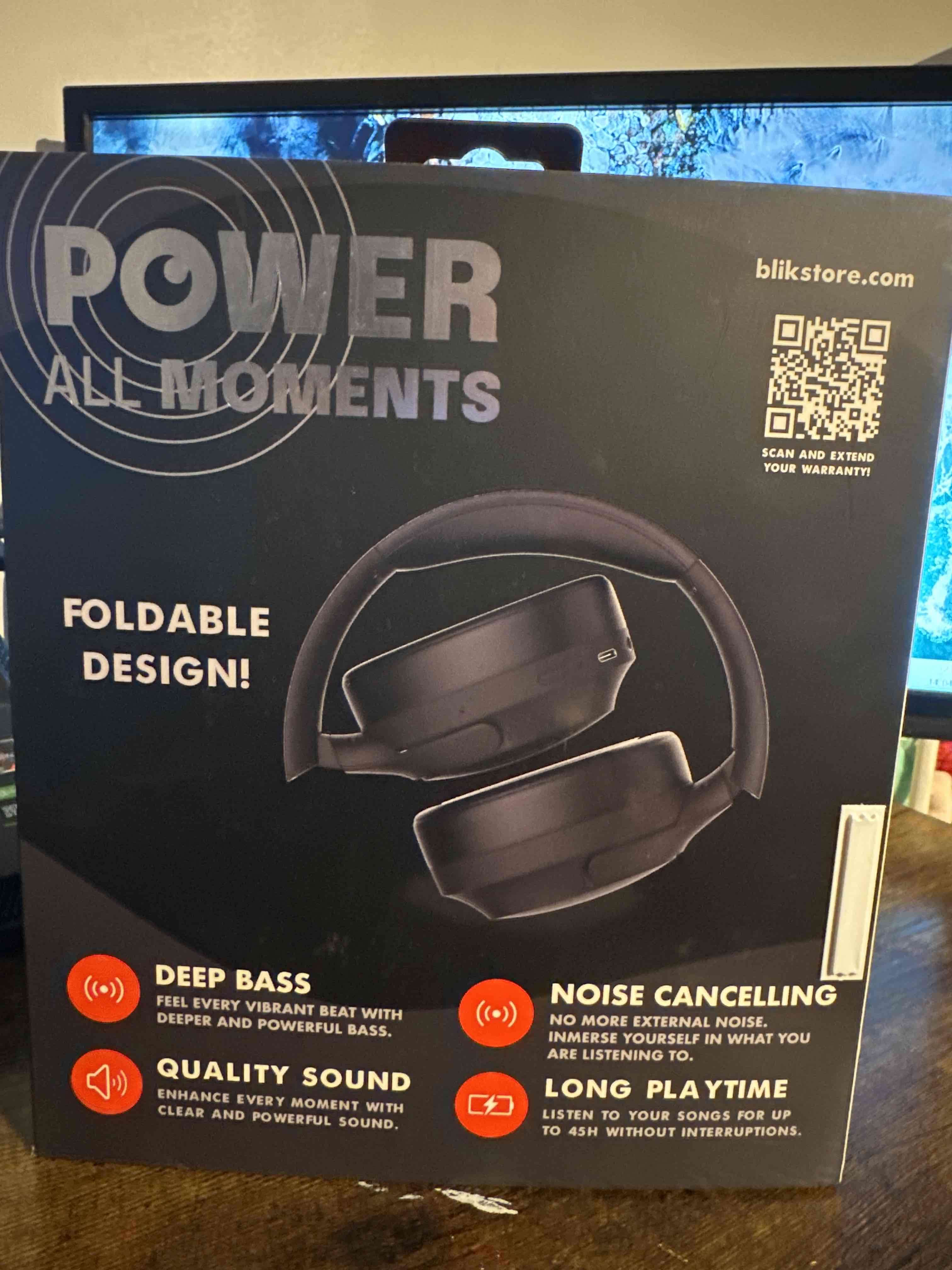 Auriculares Blik Essence700 nuevo color negro - miniatura 3