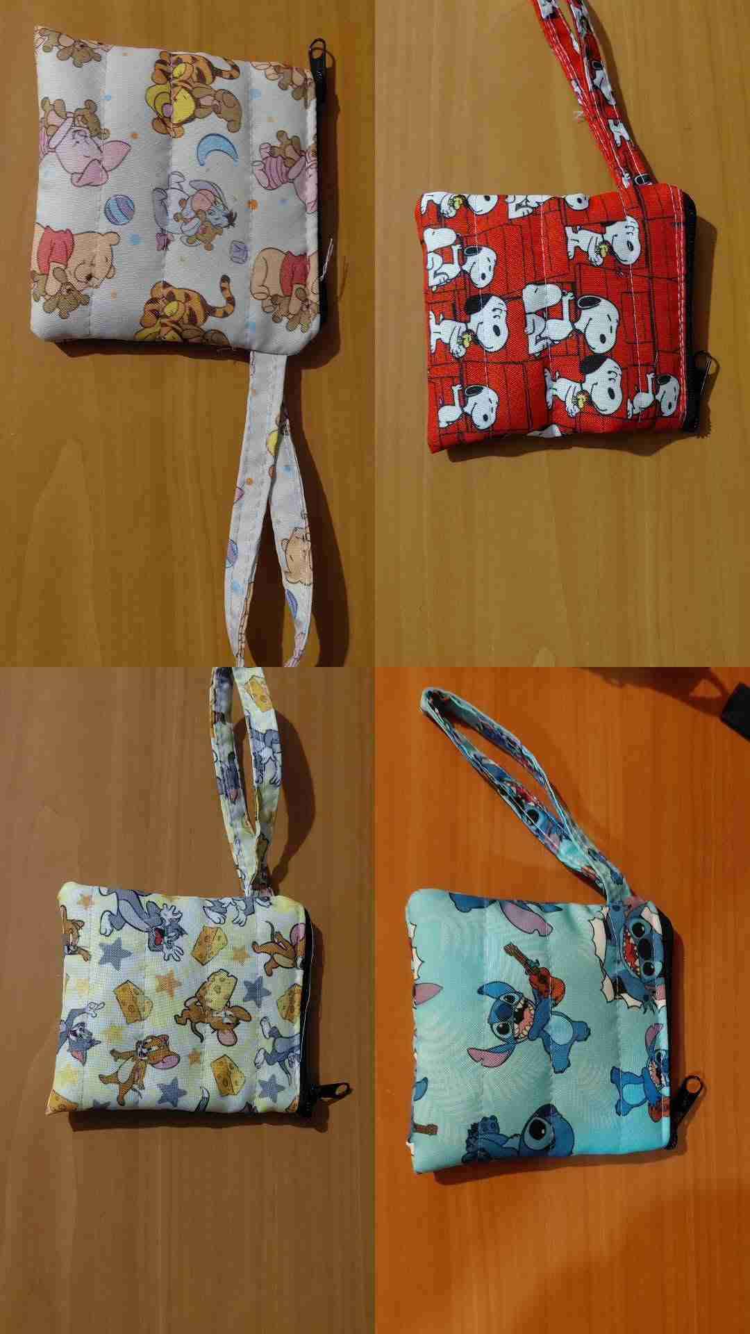 Monederos estampados con personajes - 1