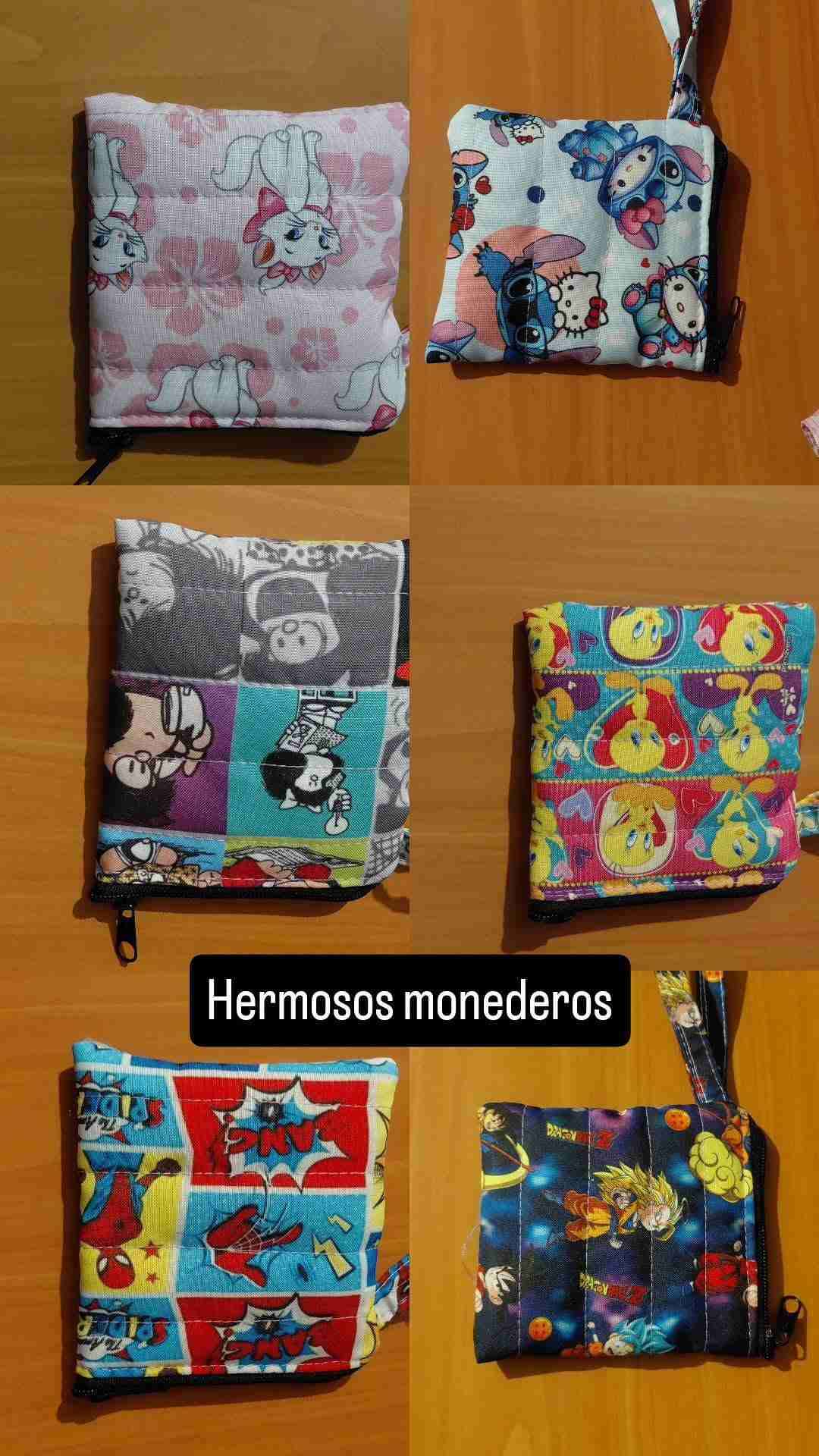 Monederos estampados con personajes - 2