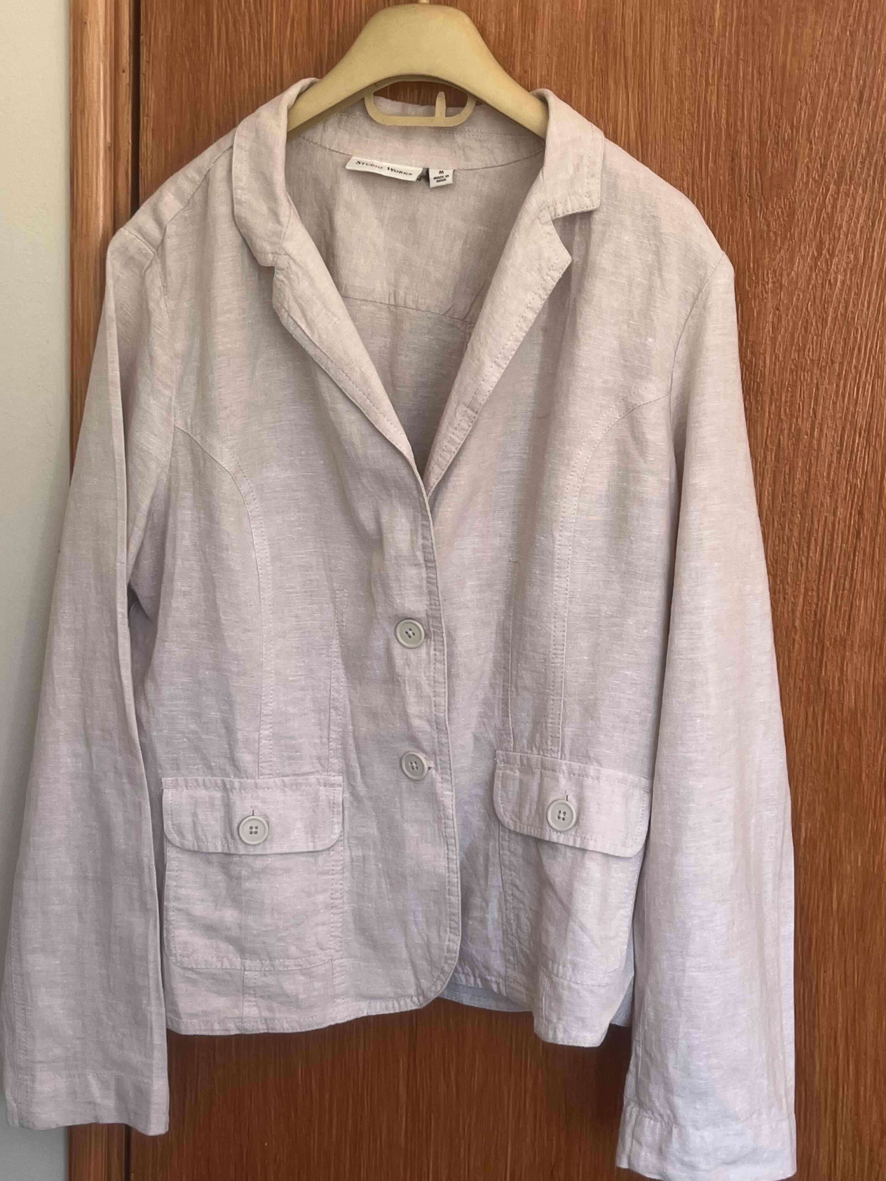 Chaqueta de lana a cuadros - miniatura 2