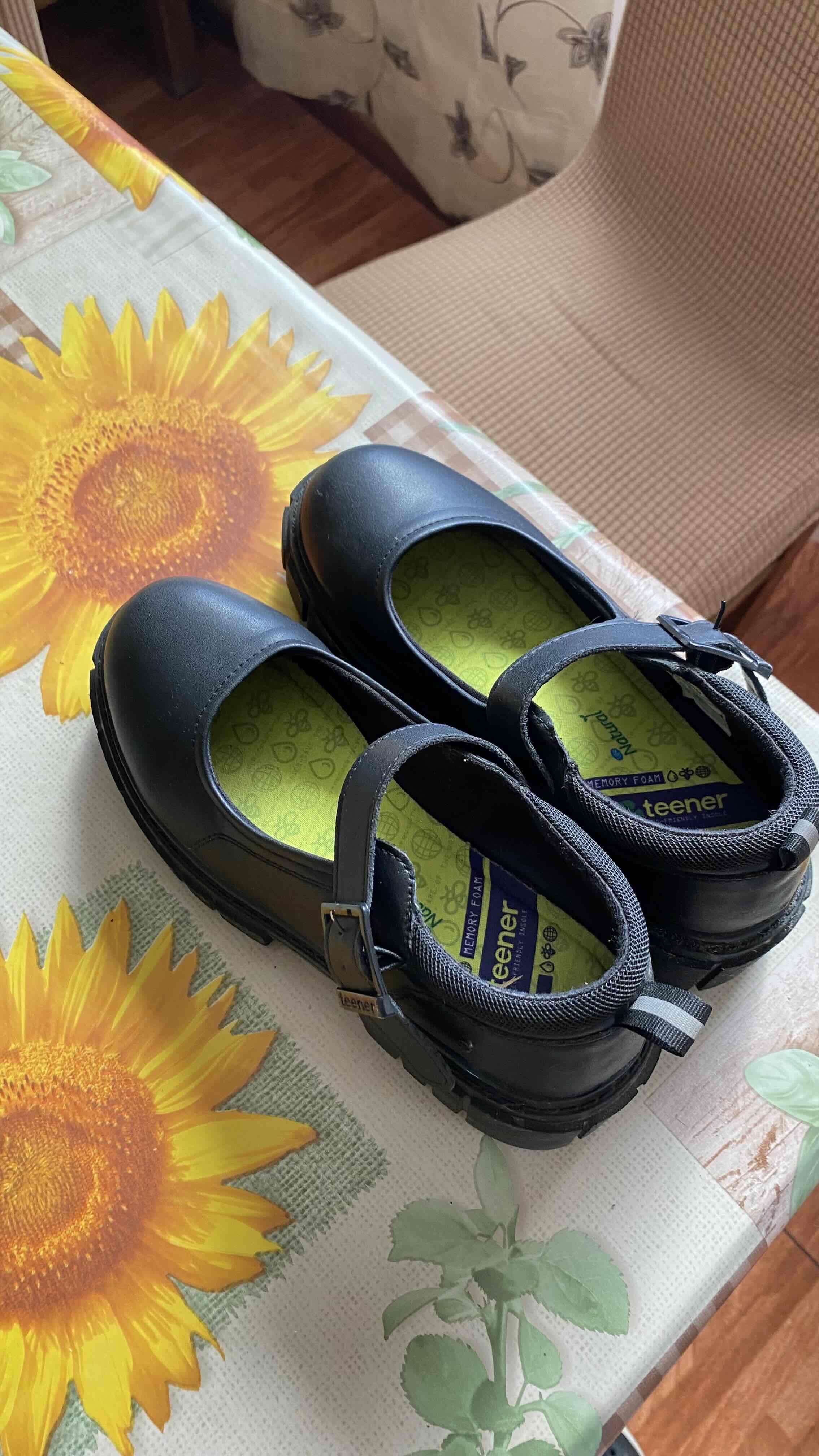 Zapatos escolares negros Teener N37 - 2