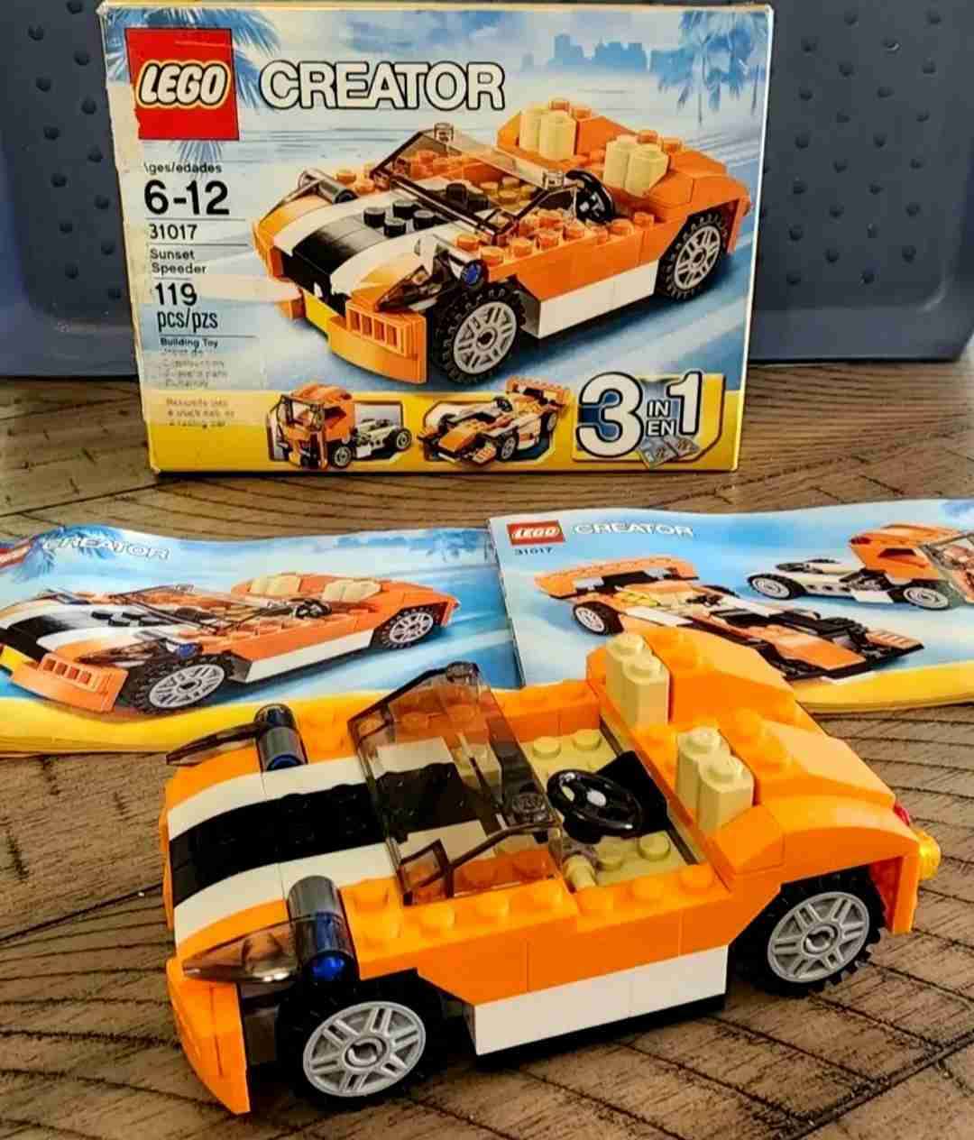 Lego Creator Sunset Speeder Set 31017 - miniatura 3