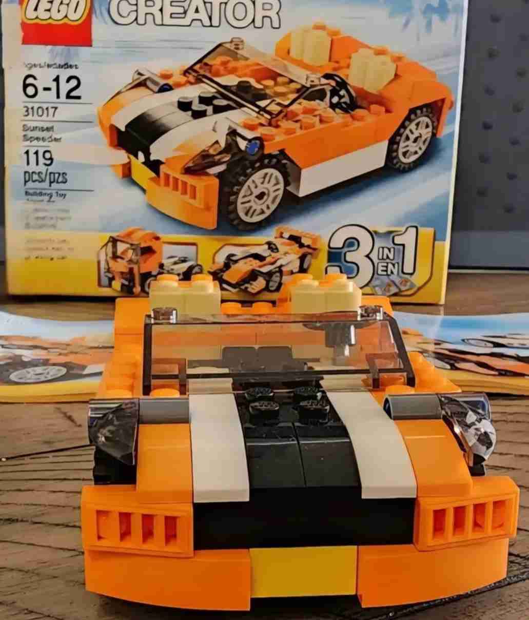 Lego Creator Sunset Speeder Set 31017 - miniatura 4