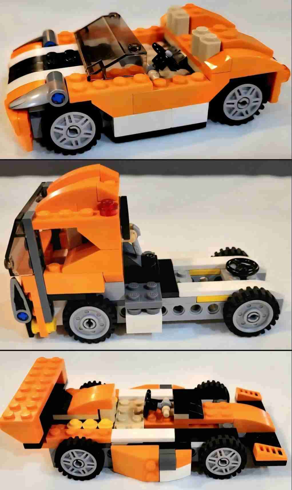 Lego Creator Sunset Speeder Set 31017 - miniatura 5