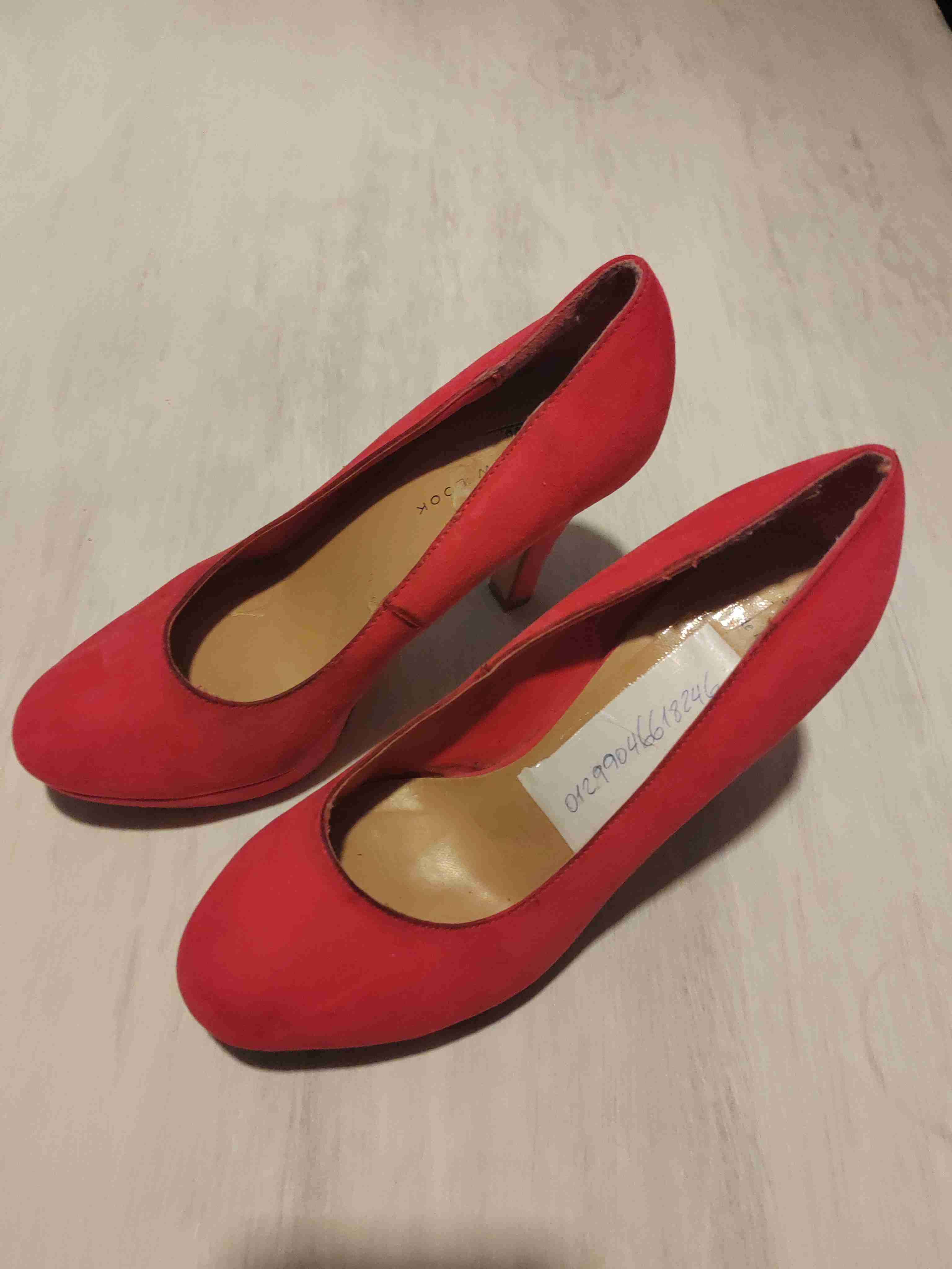 Zapatos de tacón rosa - 1