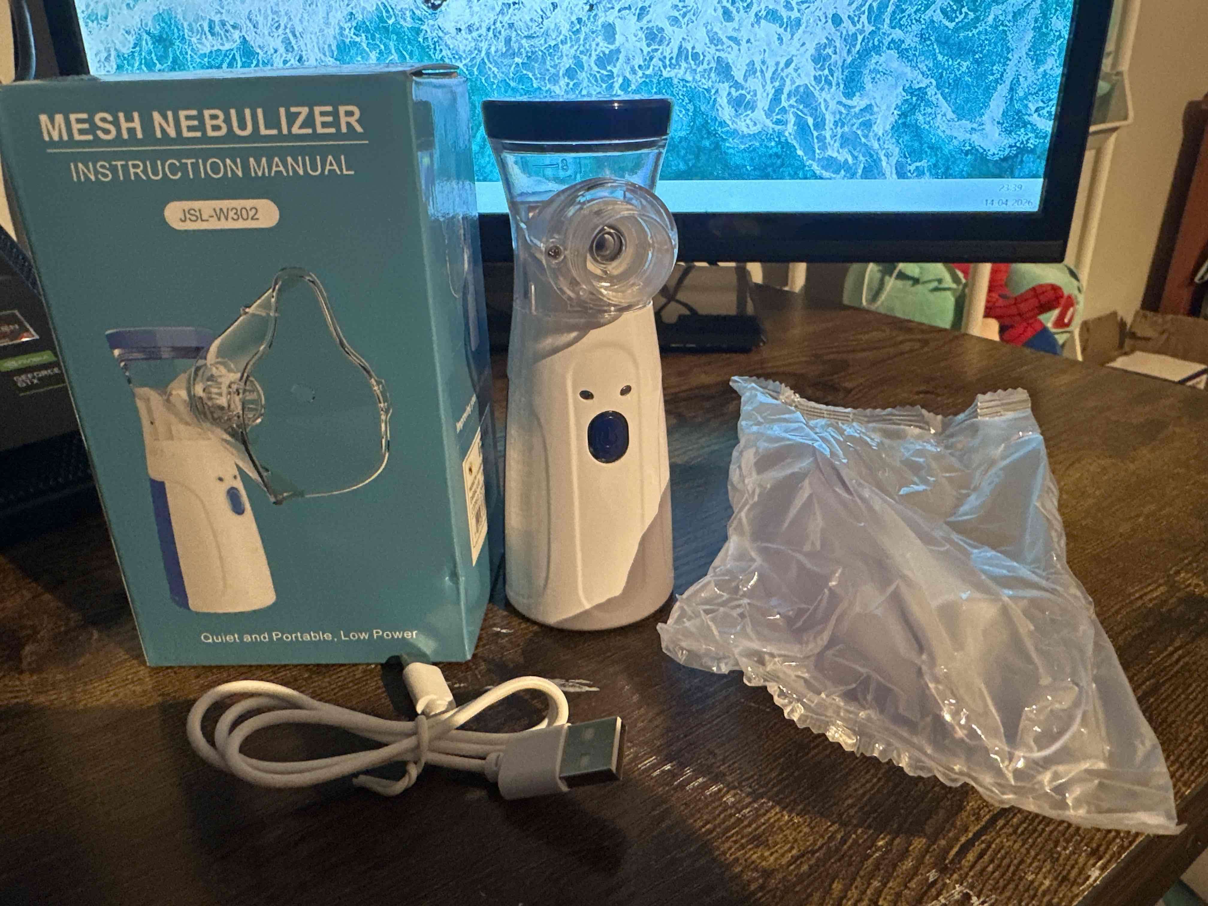 Nebulizador portátil de malla - miniatura 3