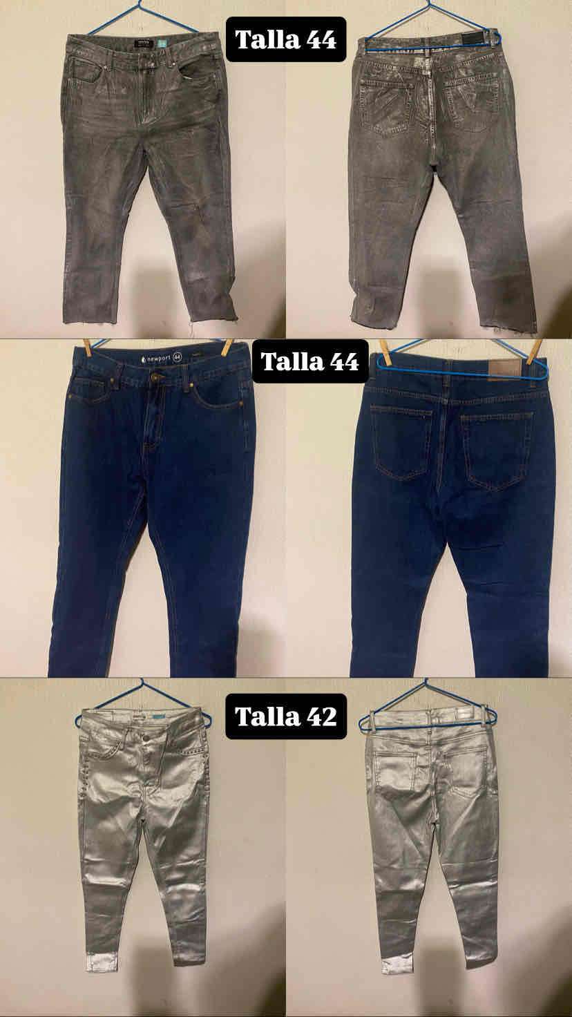 Lote de 3 jeans mixtos talla 40-42 - miniatura 2