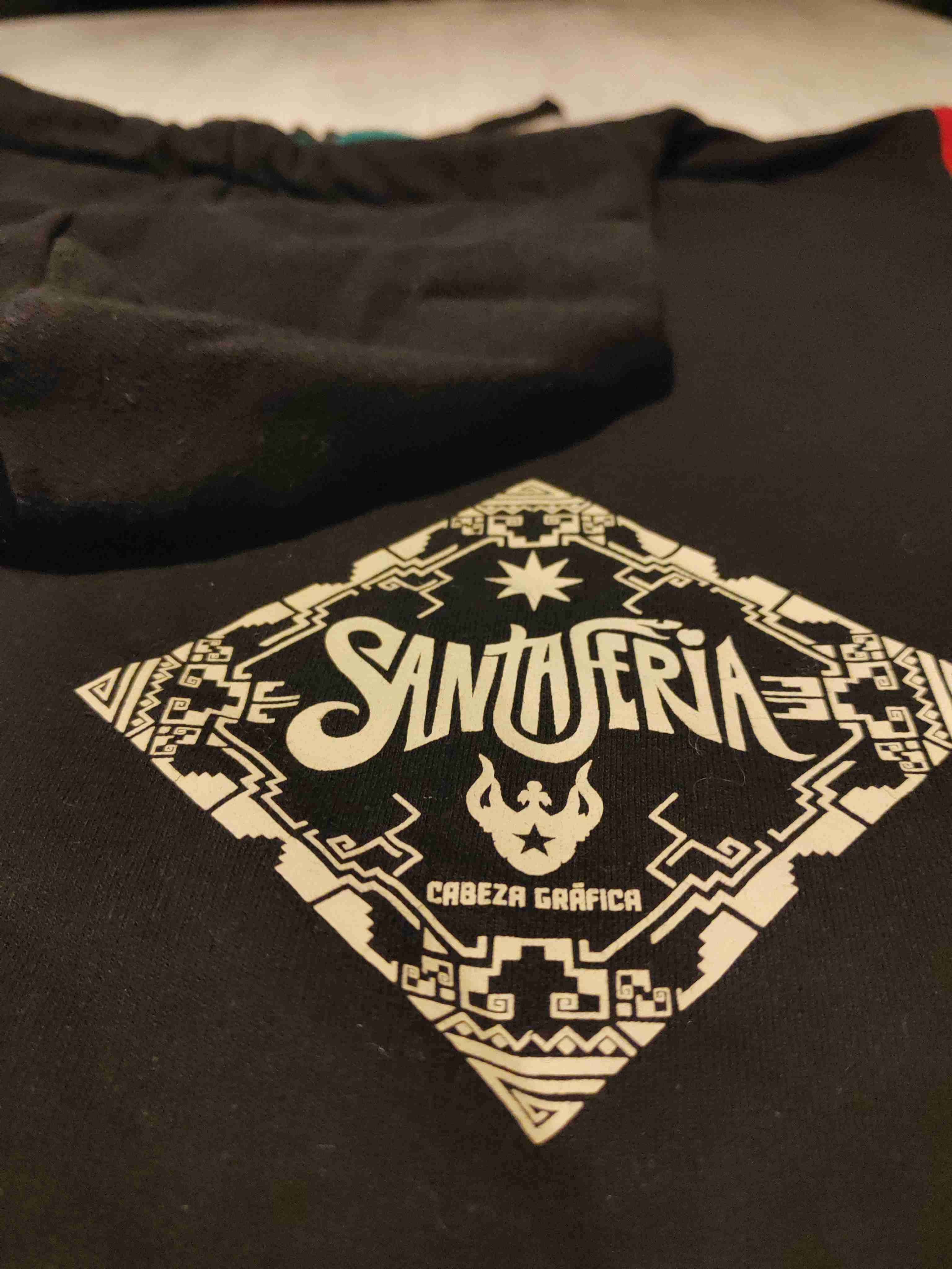 Polerón con capucha estampado colorido - 3