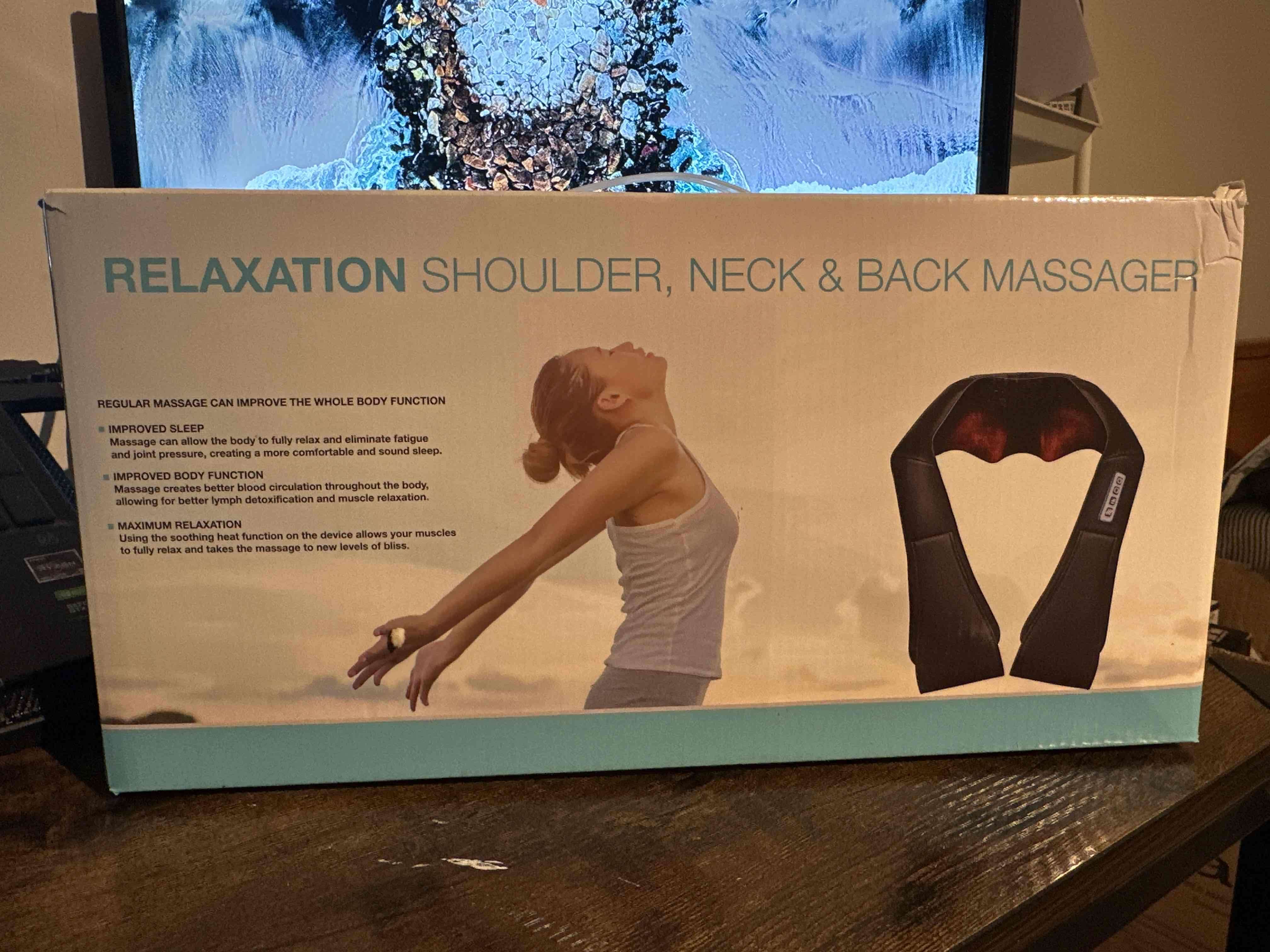 Masajeador de cuello y espalda - miniatura 1