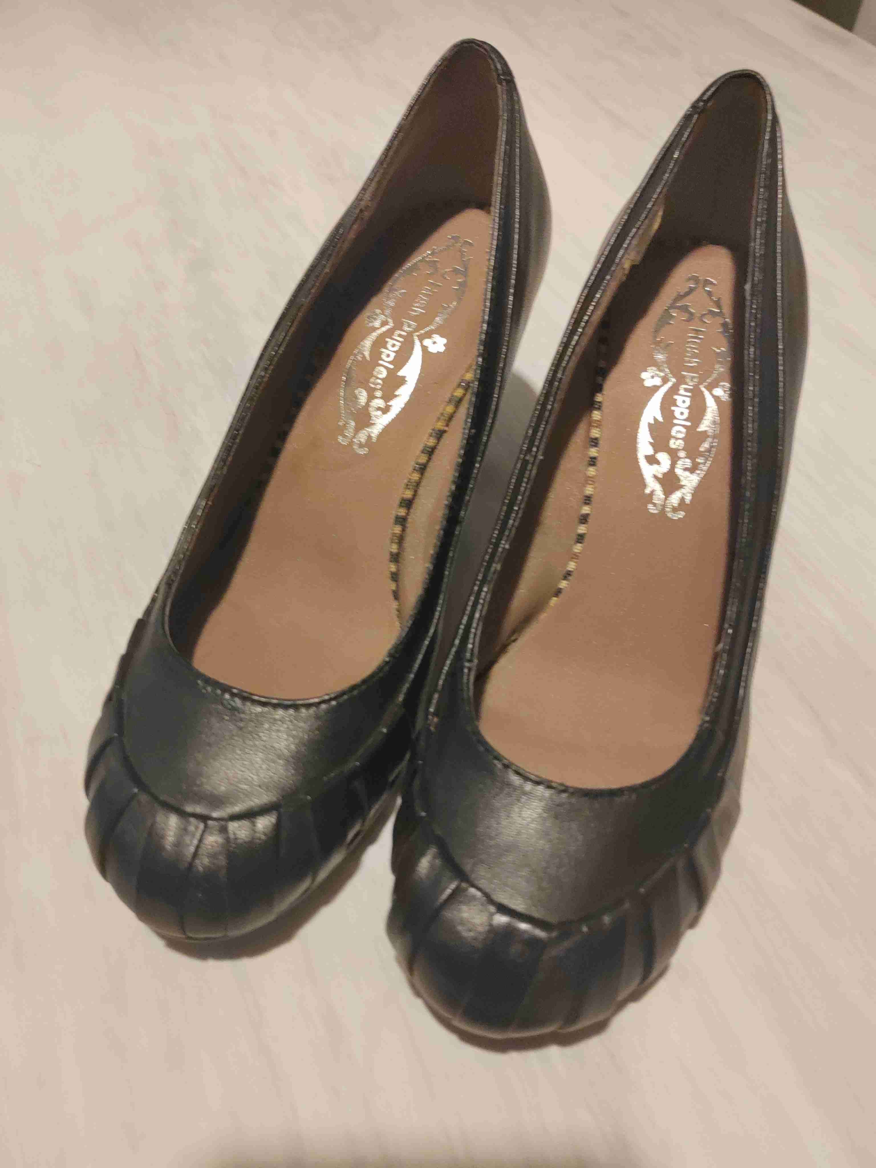 Zapatos de tacón negro - miniatura 1