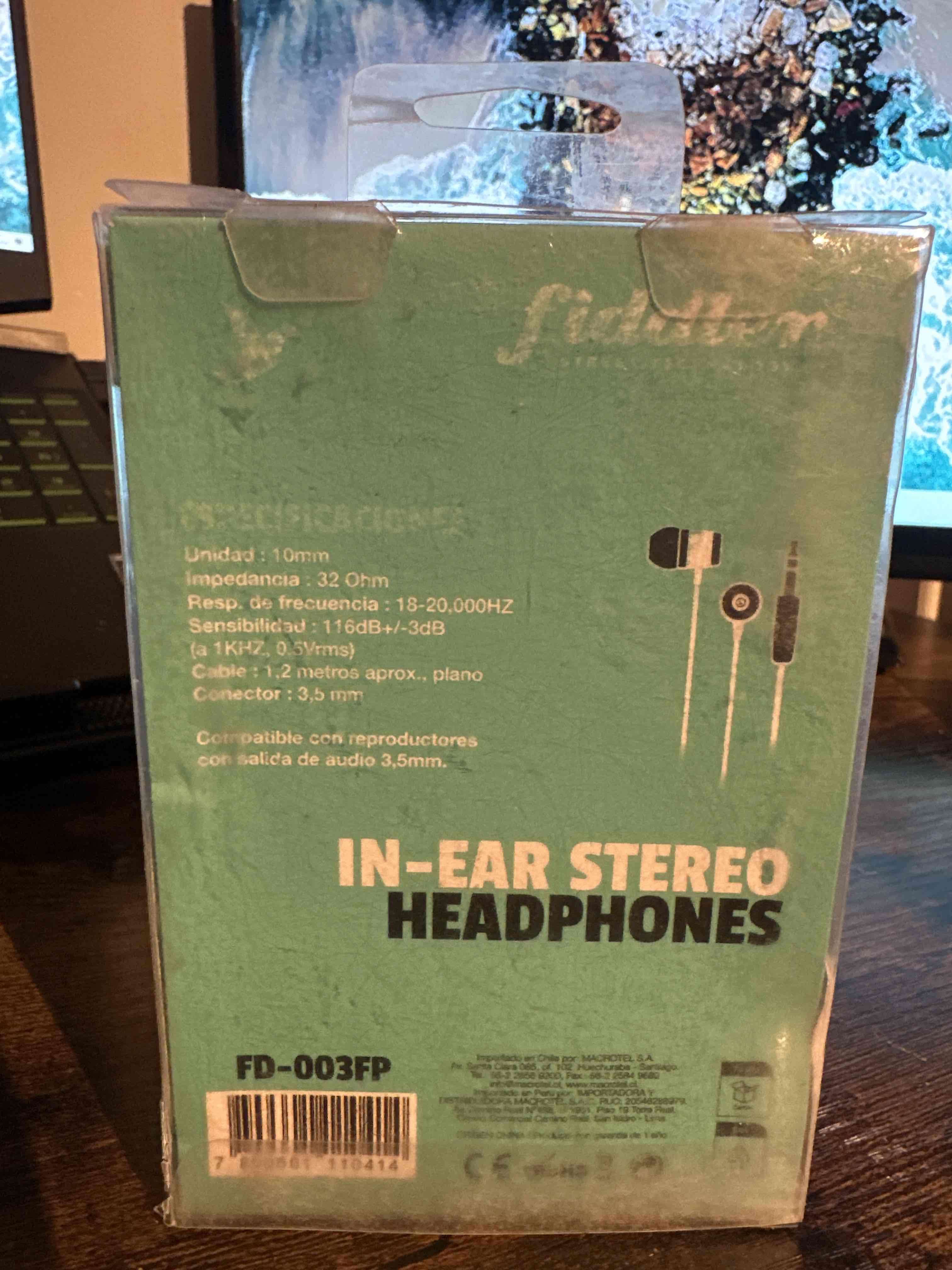 Audífonos in-ear Fiddler rosa - miniatura 2