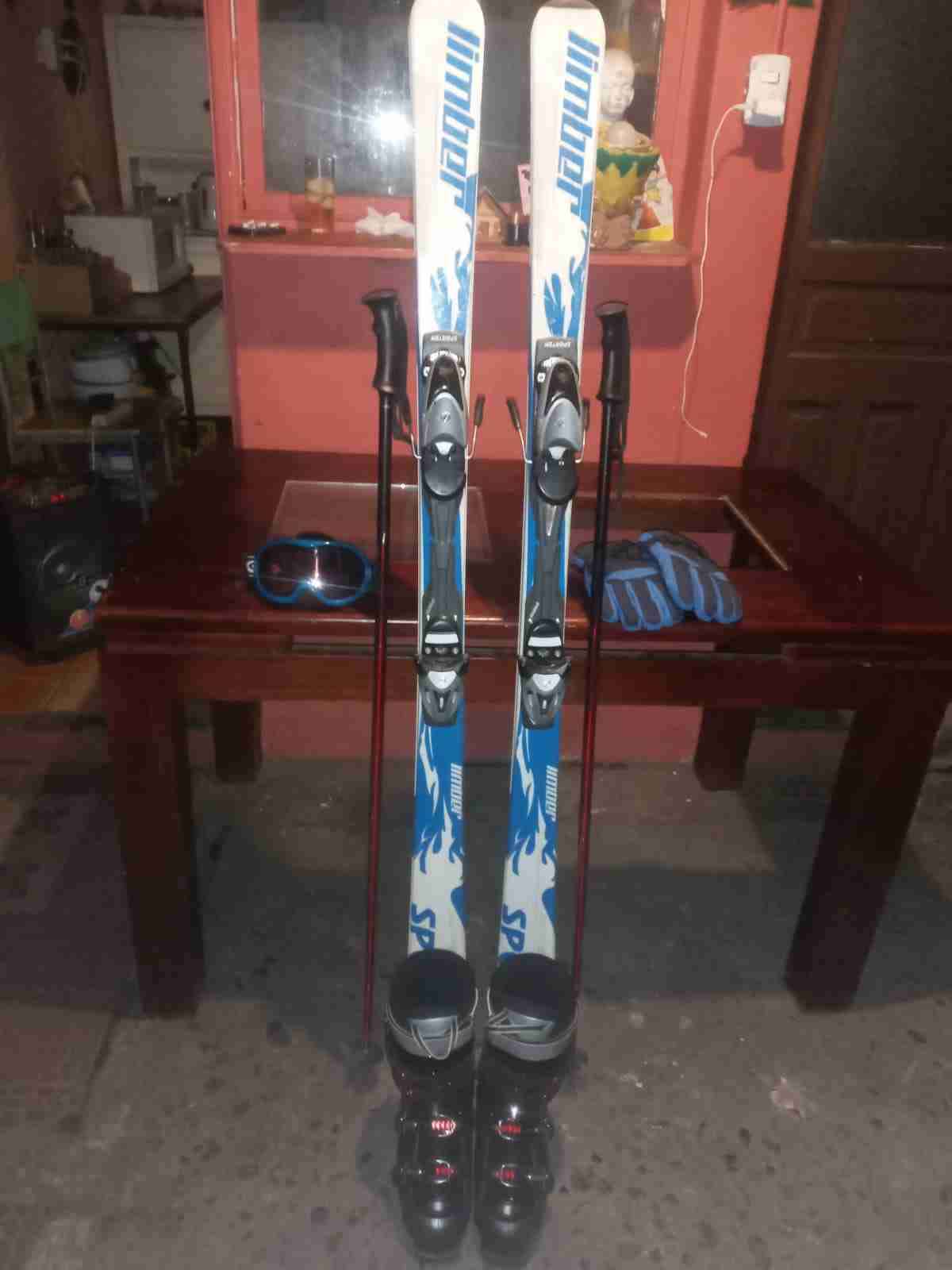 Equipo de esquí completo