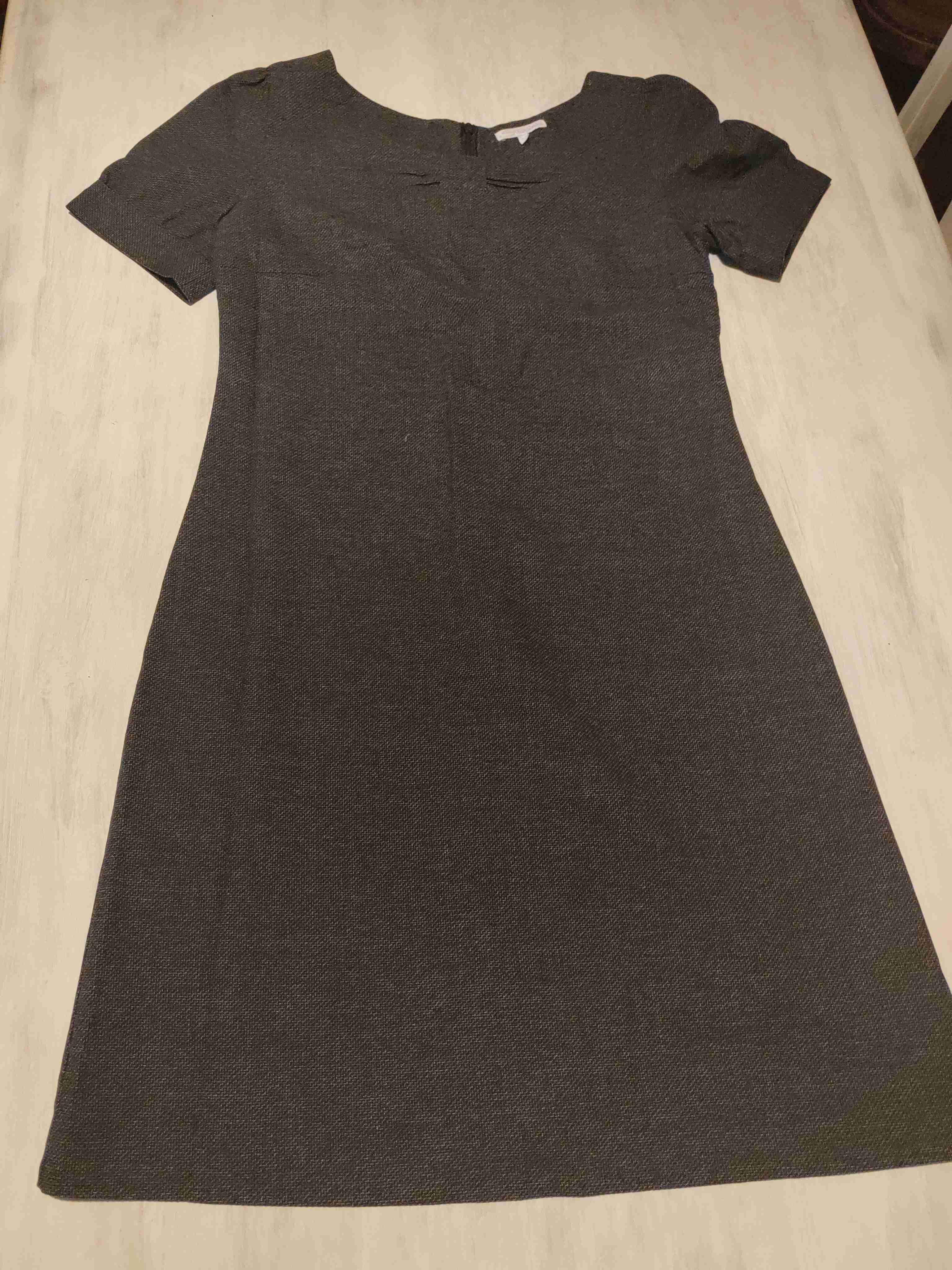 Vestido gris elegante - 1