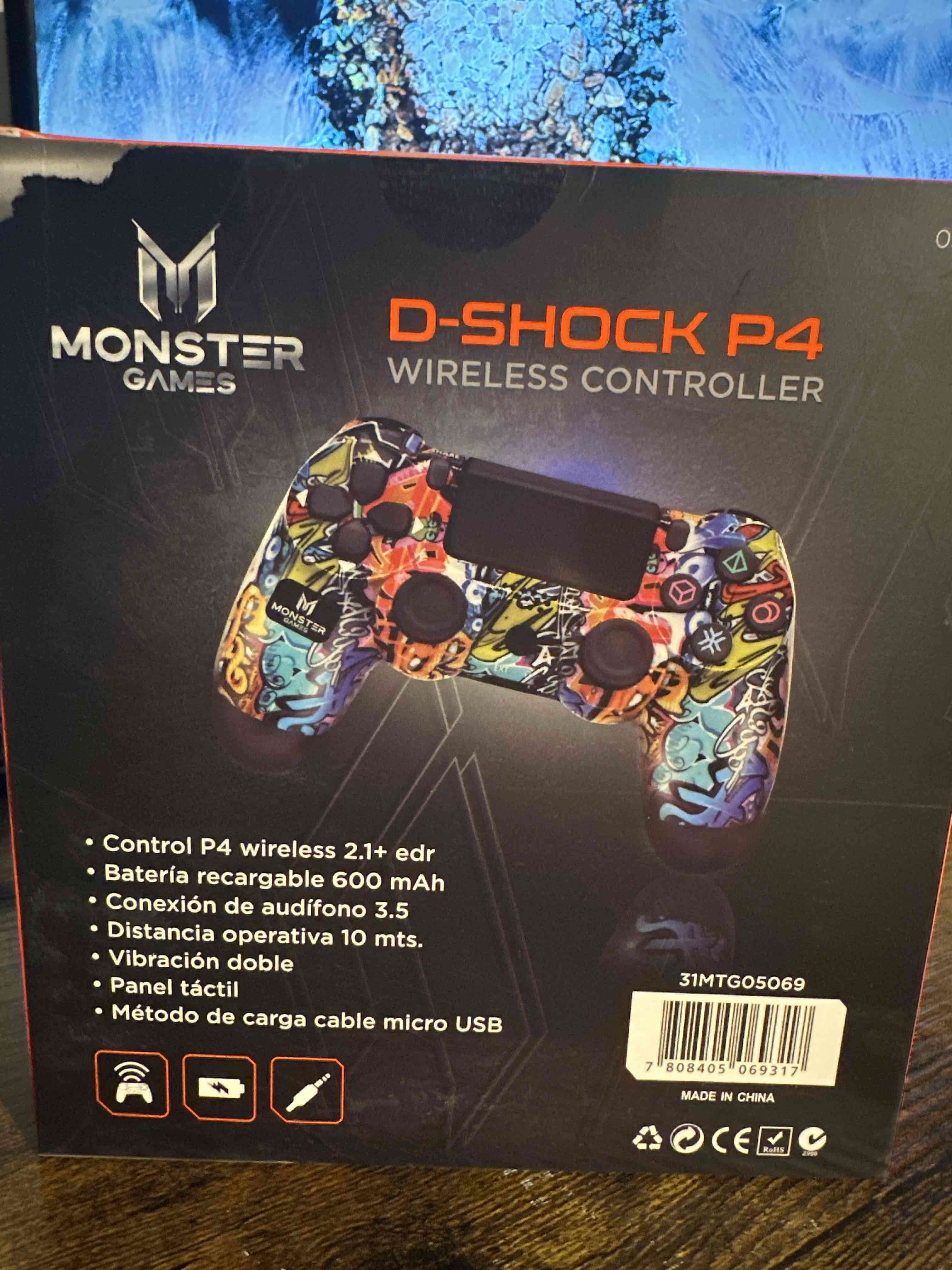 Control inalámbrico D-Shock P4 - miniatura 3