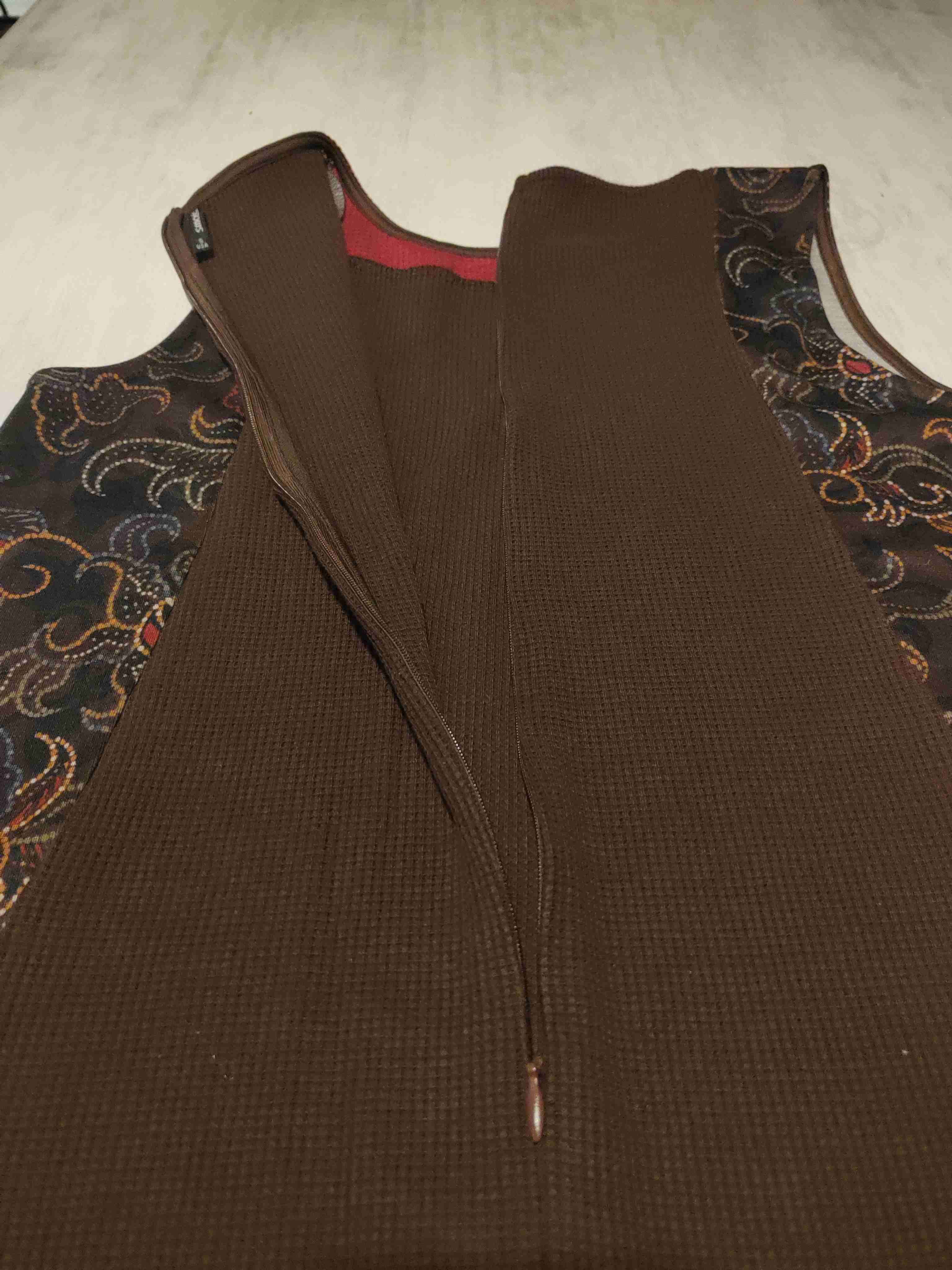 Vestido sin mangas marrón - miniatura 4