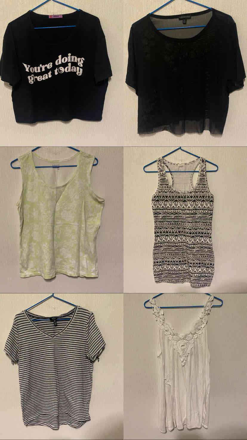 Lote de poleras para mujer variadas Talla M - miniatura 3