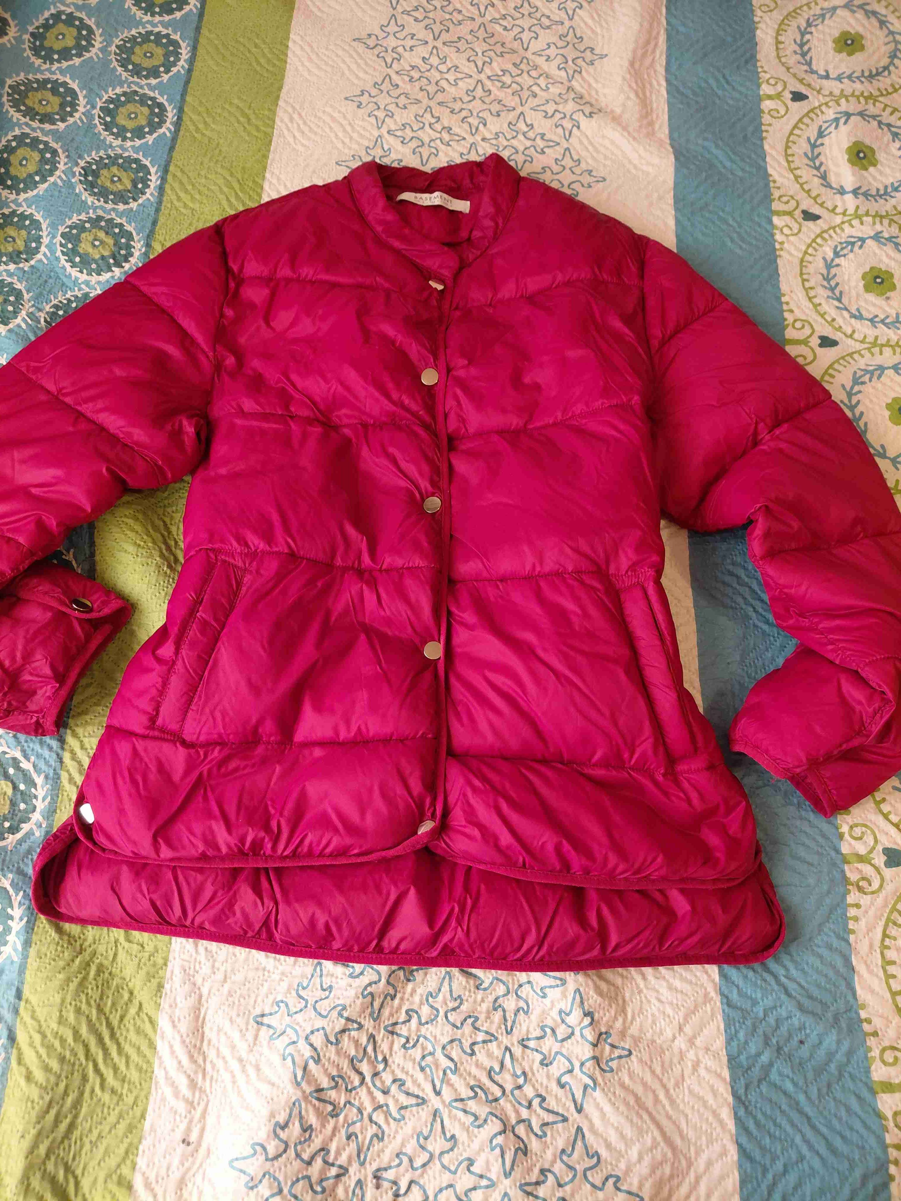Chaqueta acolchada fucsia - miniatura 1