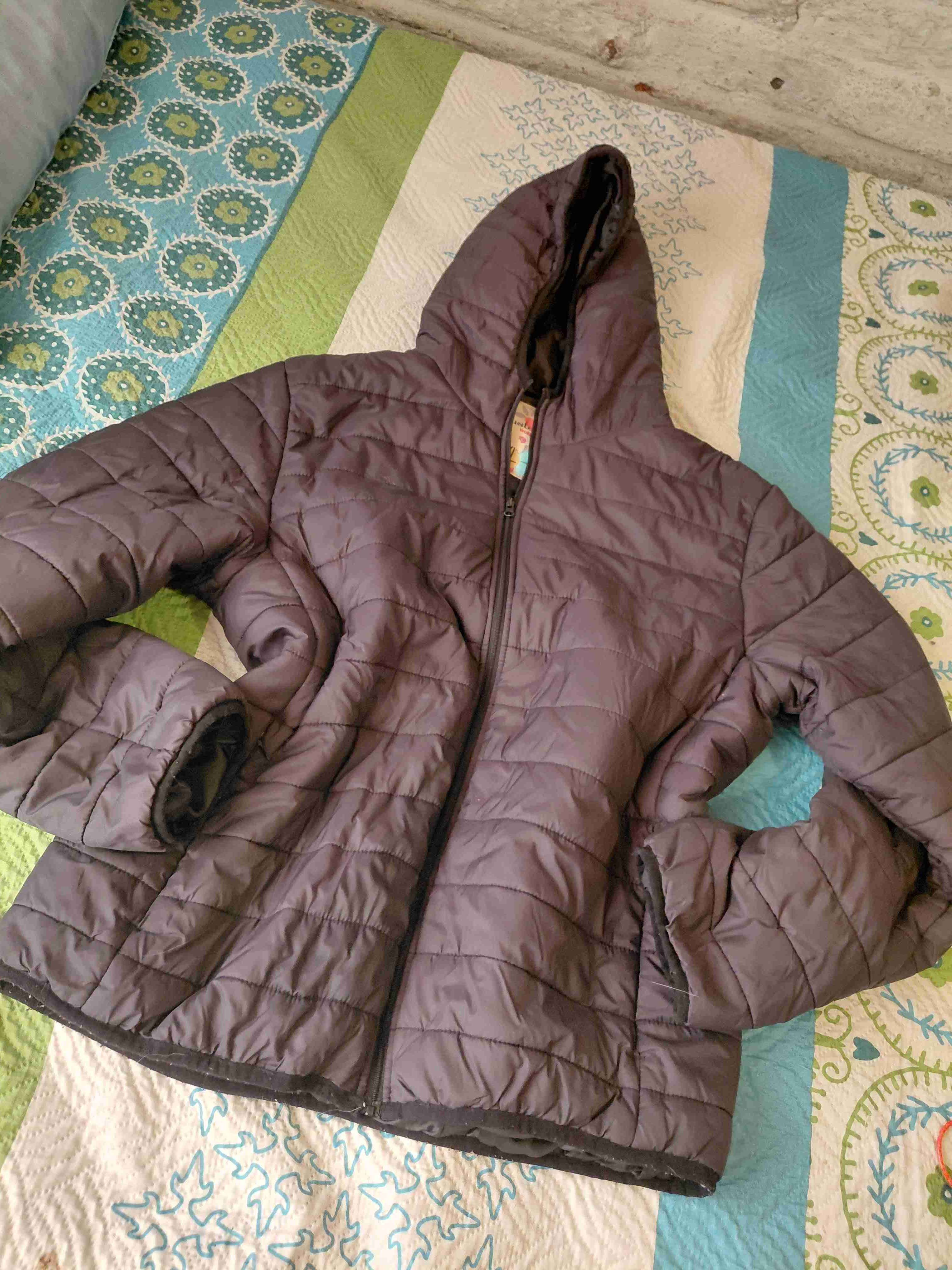 Chaqueta acolchada fucsia - miniatura 3